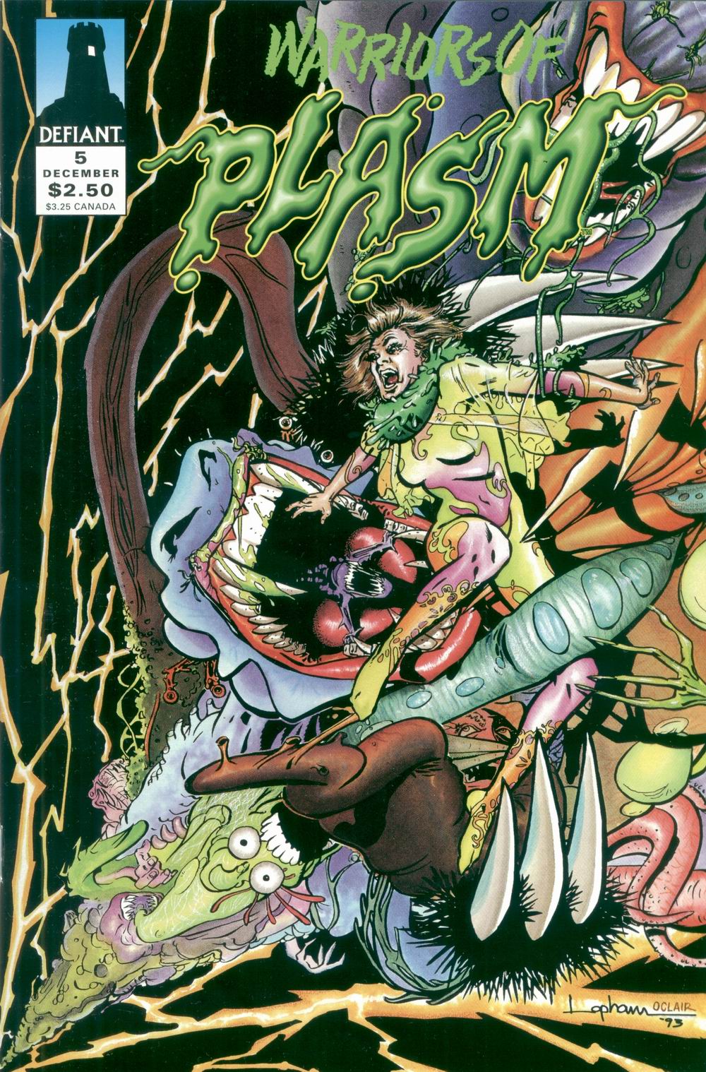 Read online Warriors of Plasm comic -  Issue #5 - 1