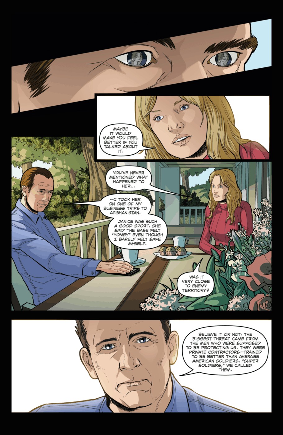 Read online Jericho Season 4 comic -  Issue #4 - 14