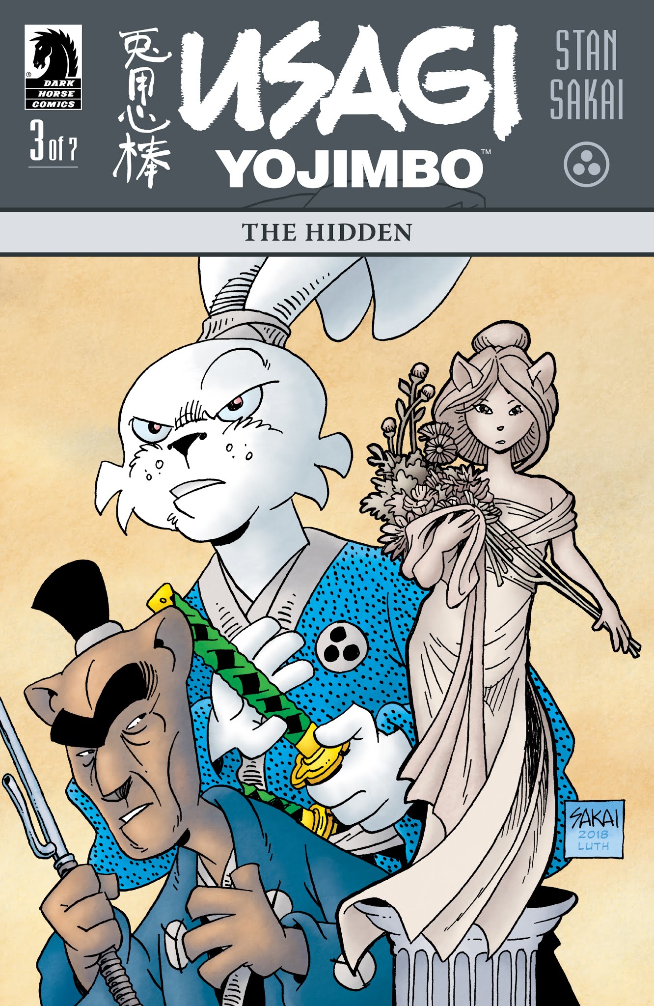 Read online Usagi Yojimbo: The Hidden comic -  Issue #3 - 1