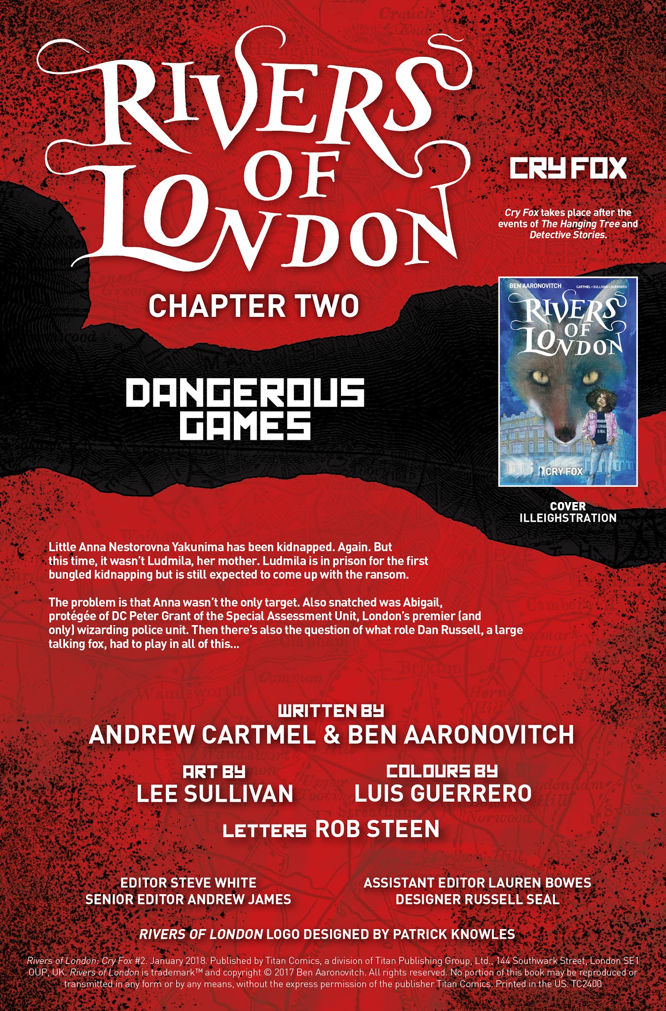 Read online Rivers of London: Cry Fox comic -  Issue #2 - 2