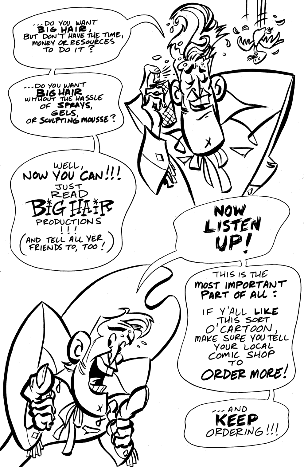 Read online Big Hair Productions comic -  Issue #2 - 4