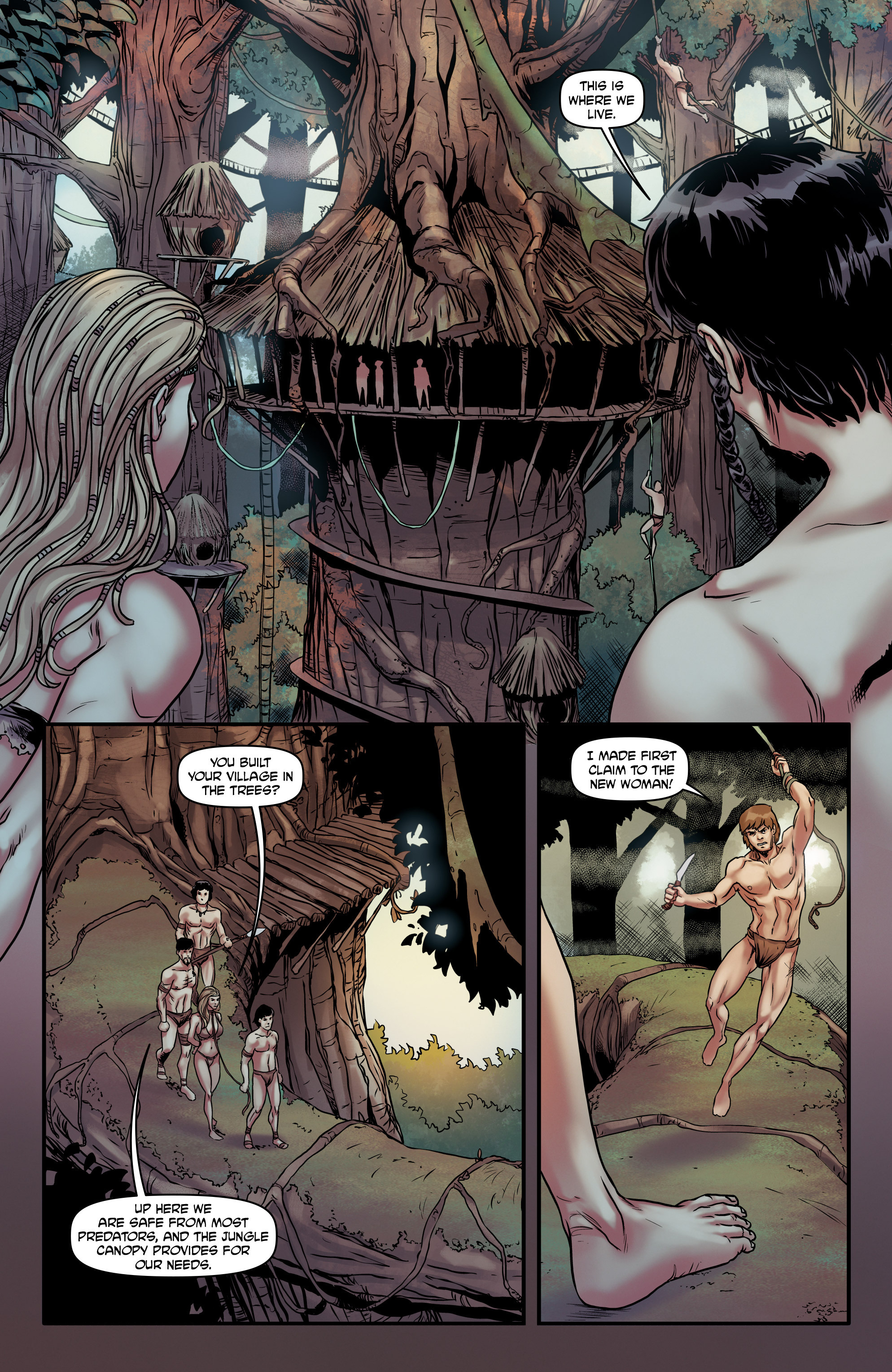 Read online Jungle Fantasy: Ivory comic -  Issue #1 - 36