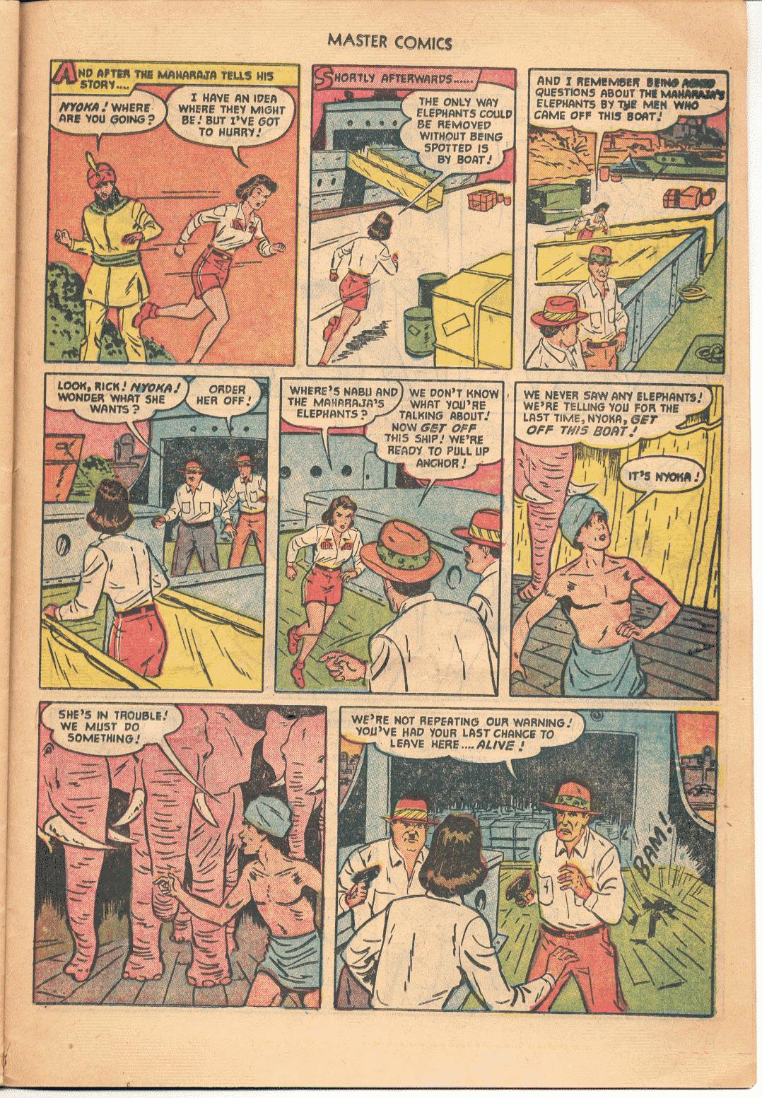 Read online Master Comics comic -  Issue #125 - 22