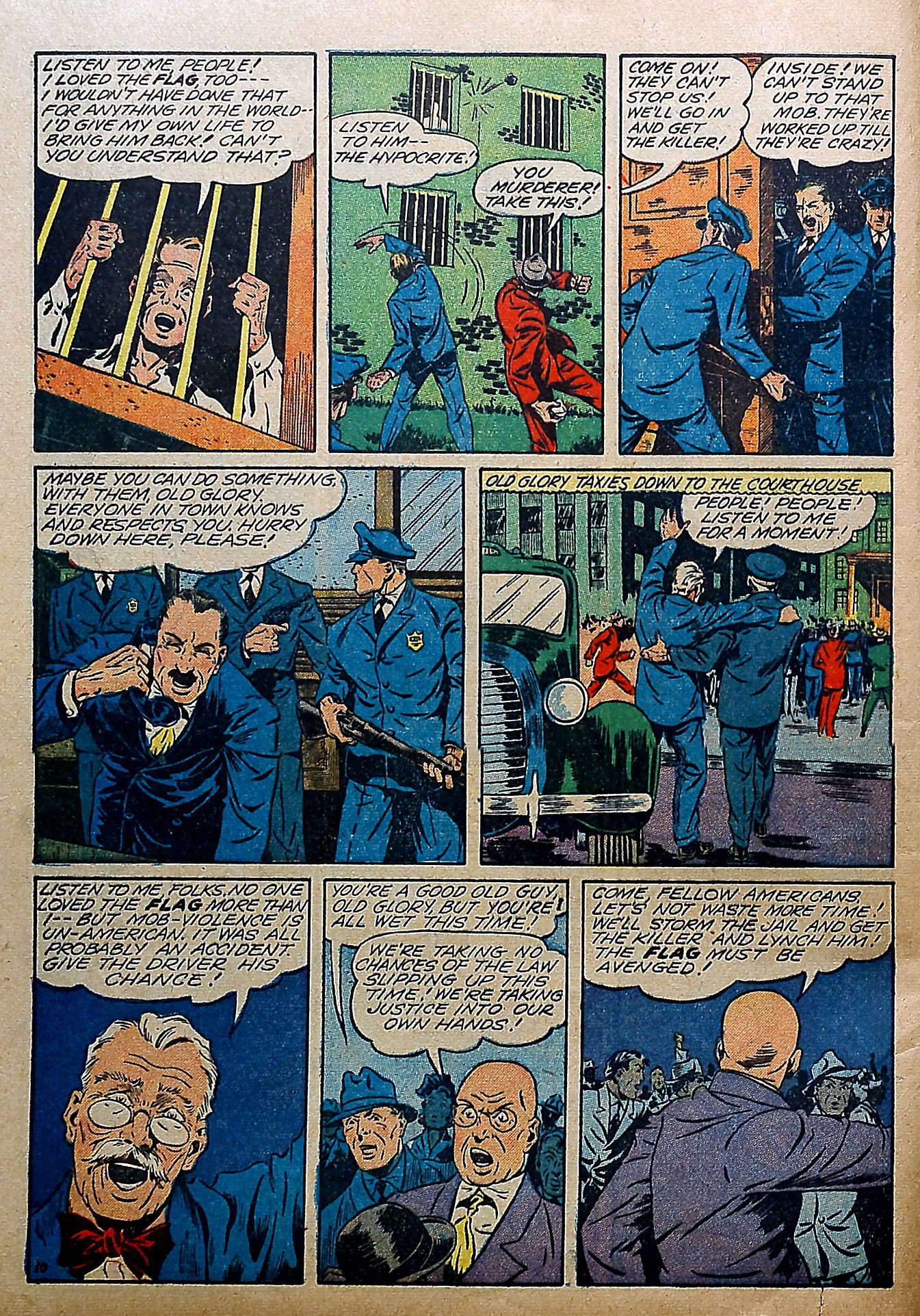 Read online Our Flag Comics comic -  Issue #5 - 7