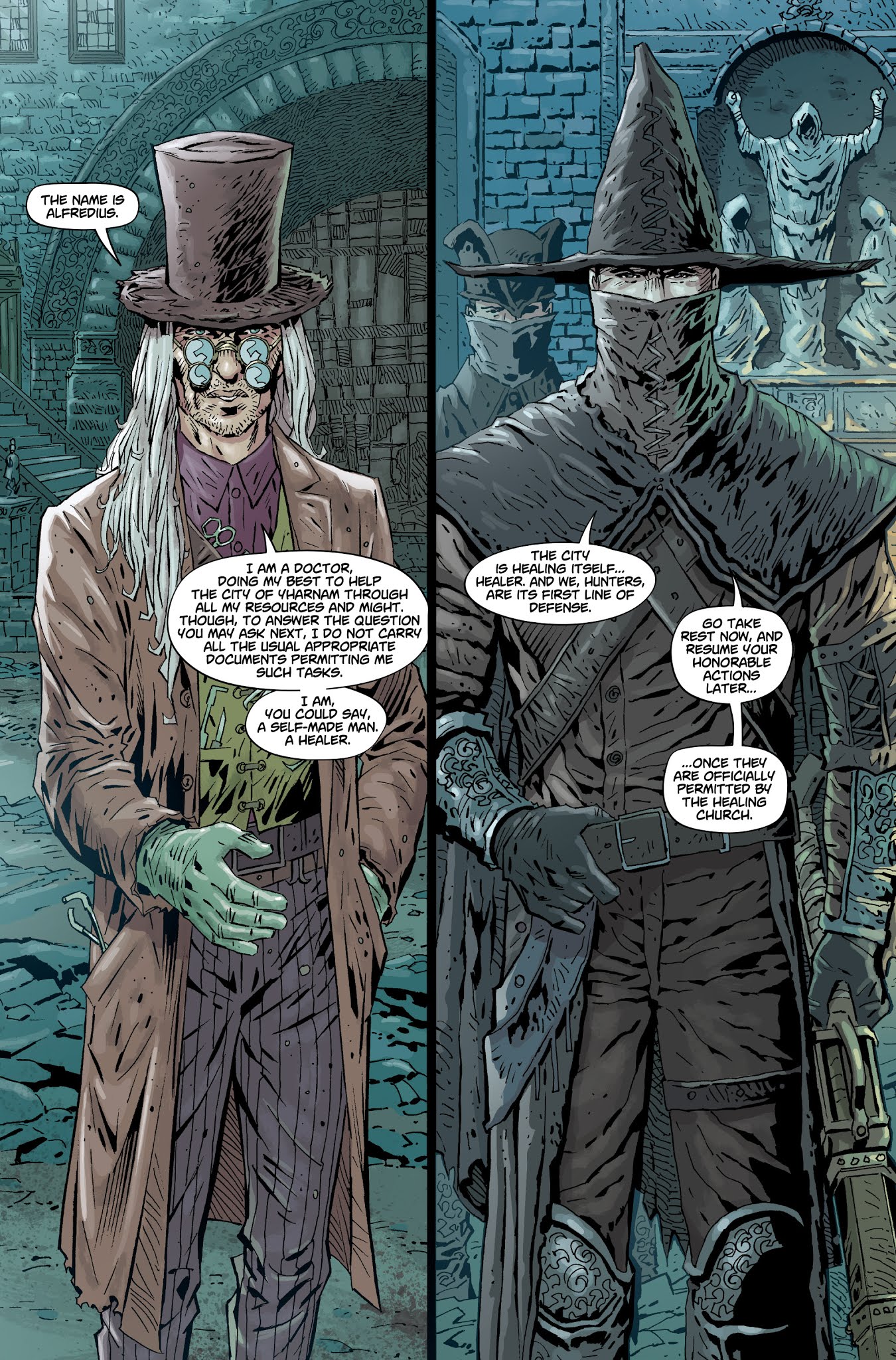 Read online Bloodborne comic -  Issue #5 - 7