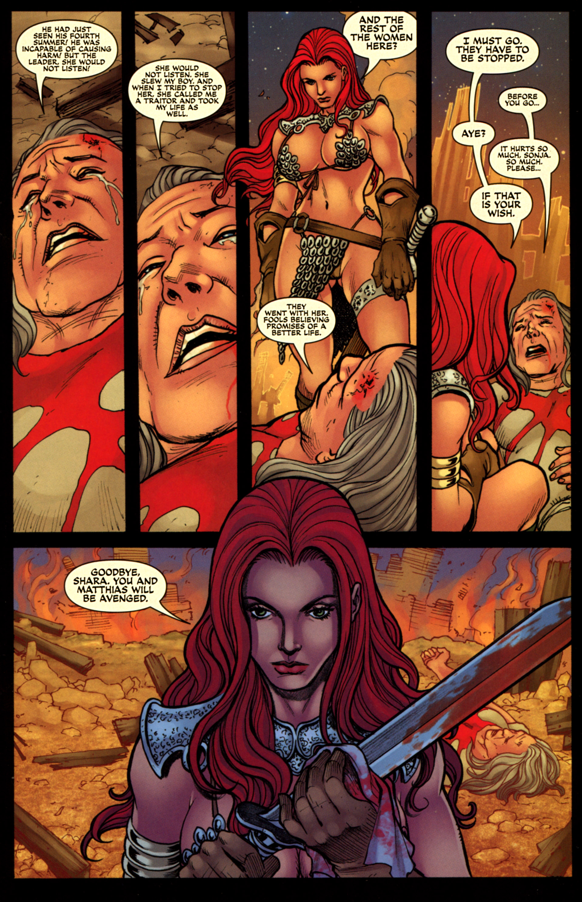 Read online Red Sonja Raven comic -  Issue # Full - 23