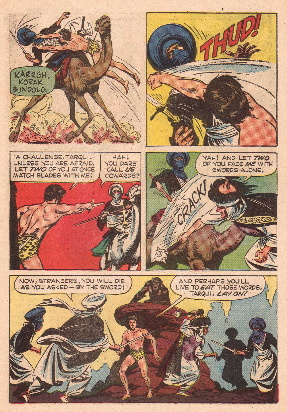 Read online Korak, Son of Tarzan (1964) comic -  Issue #7 - 15