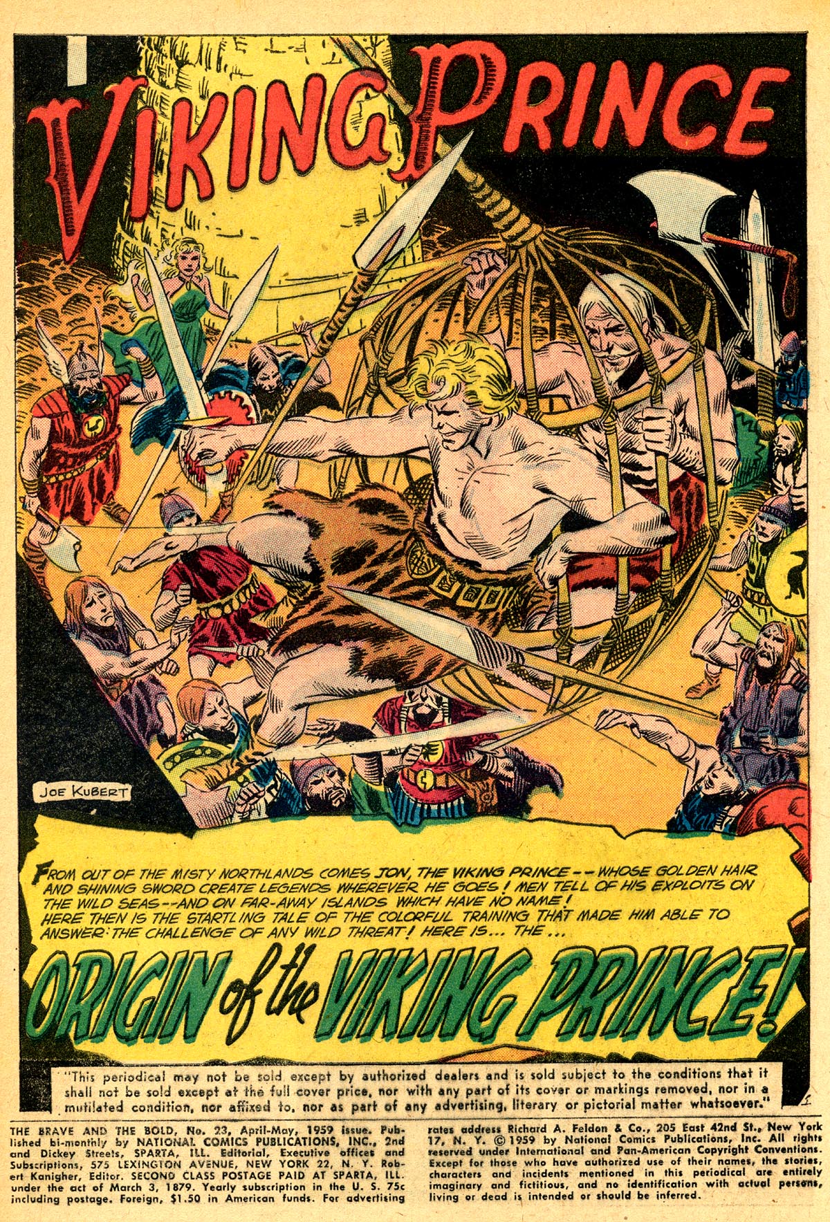 Read online The Brave and the Bold (1955) comic -  Issue #23 - 3