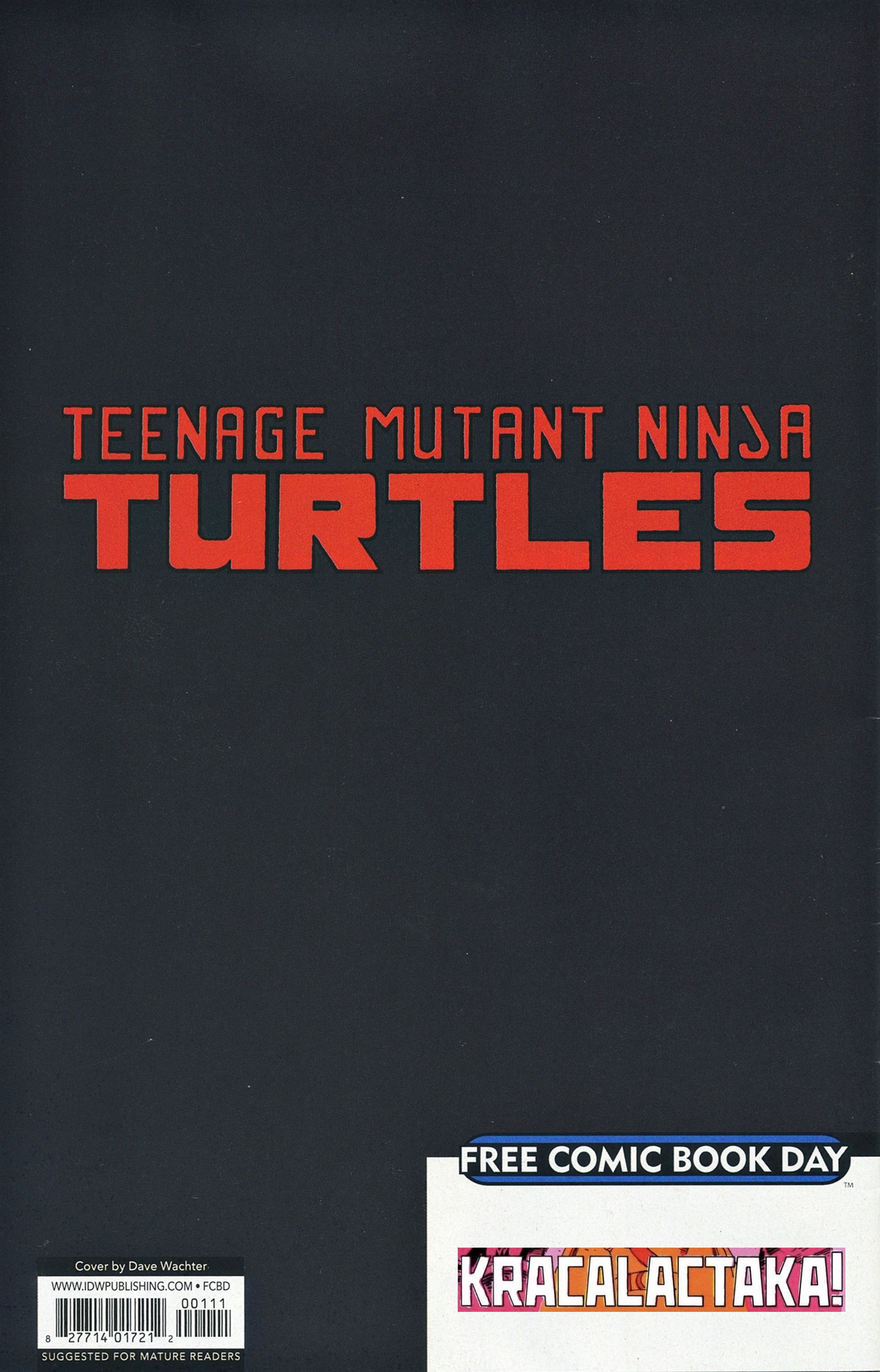 Read online Free Comic Book Day 2019 comic -  Issue # TMNT - 31