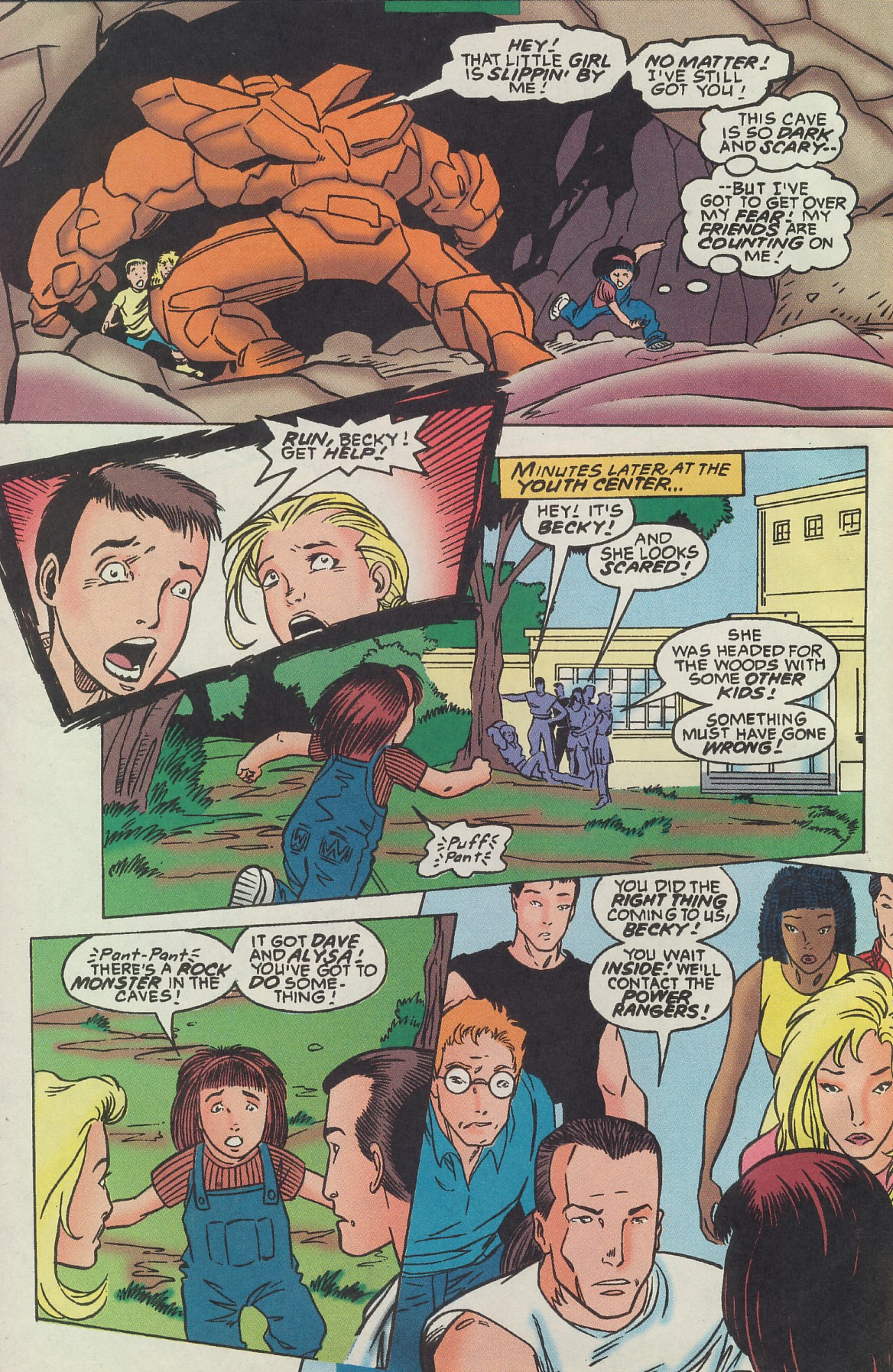 Read online Saban's Mighty Morphin' Power Rangers comic -  Issue #6 - 19