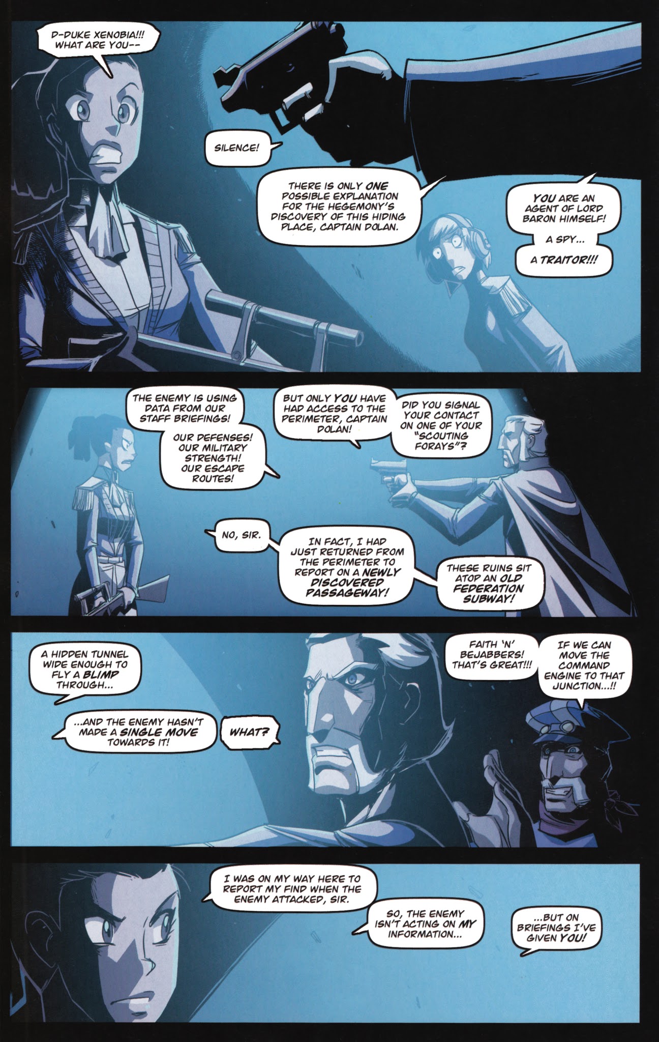 Read online Steam Wars comic -  Issue #3 - 16