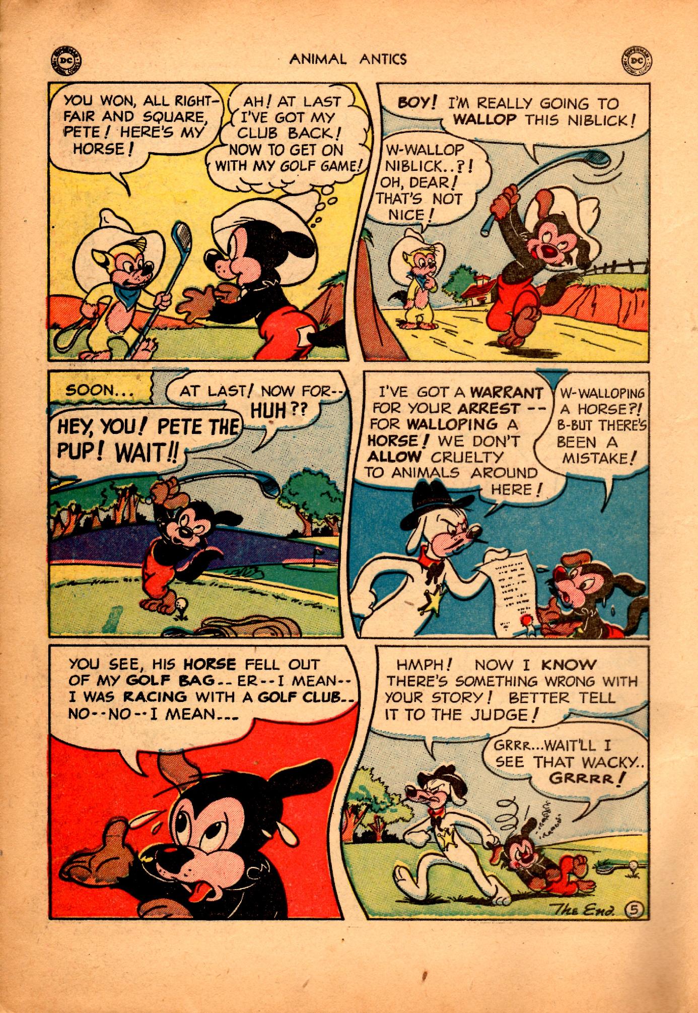 Read online Animal Antics comic -  Issue #25 - 12