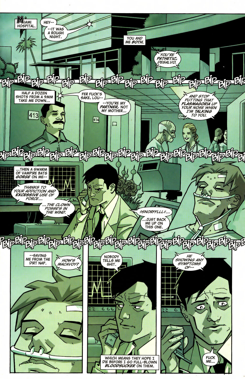 Read online Bite Club: Vampire Crime Unit comic -  Issue #4 - 2