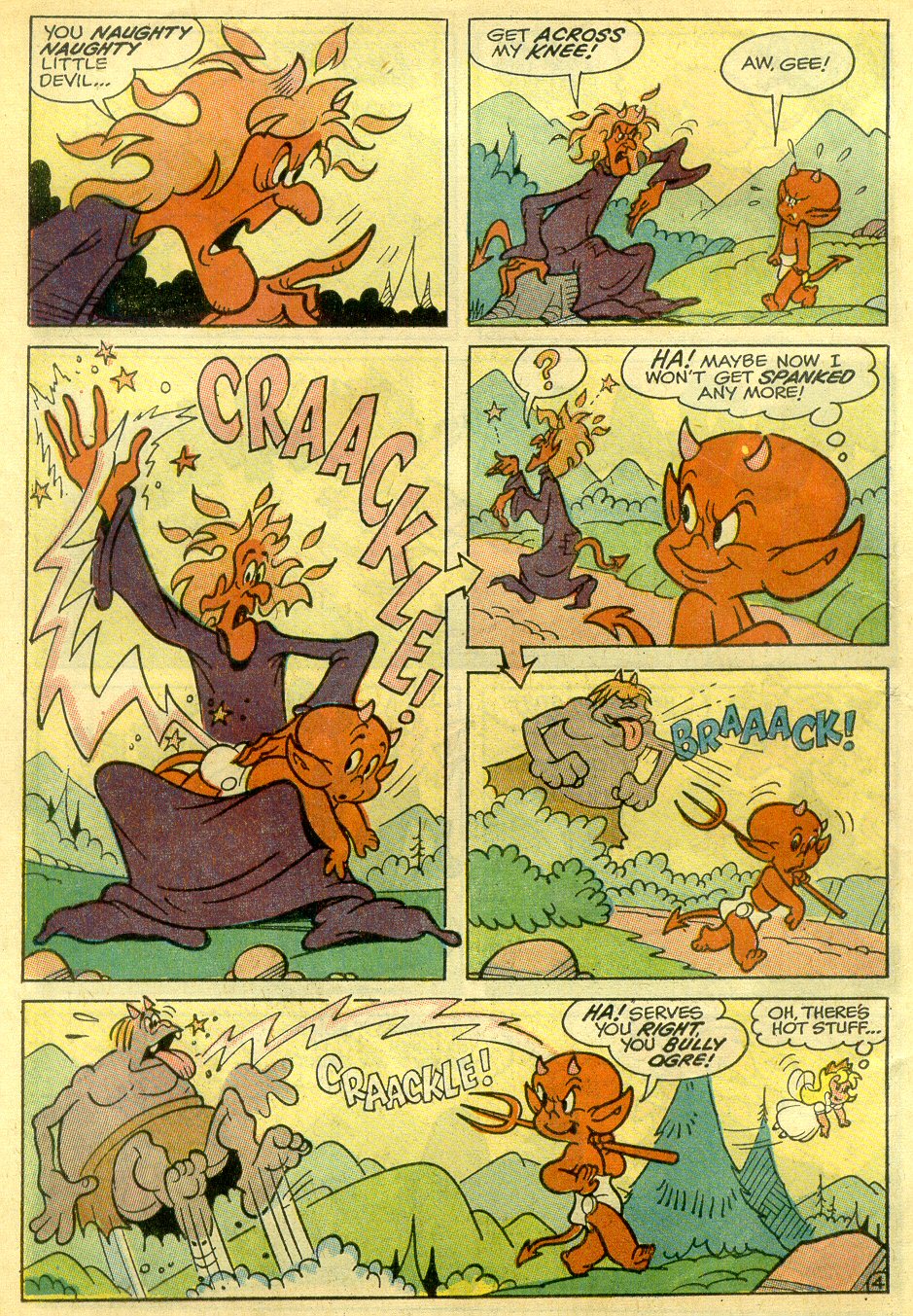 Read online Hot Stuff, the Little Devil comic -  Issue #84 - 8
