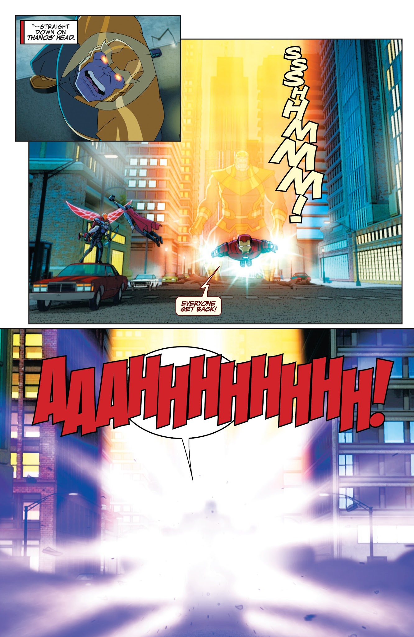 Read online Avengers vs. Thanos (2018) comic -  Issue # TPB - 127