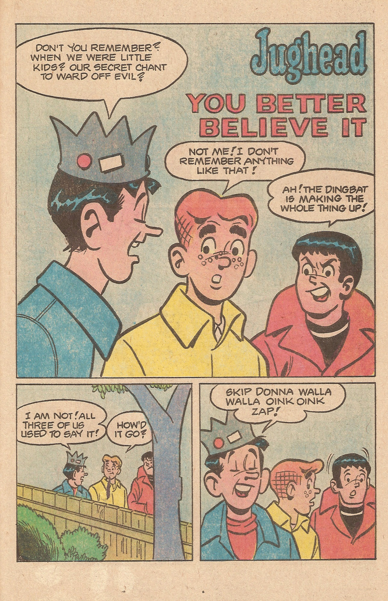 Read online Jughead (1965) comic -  Issue #279 - 29
