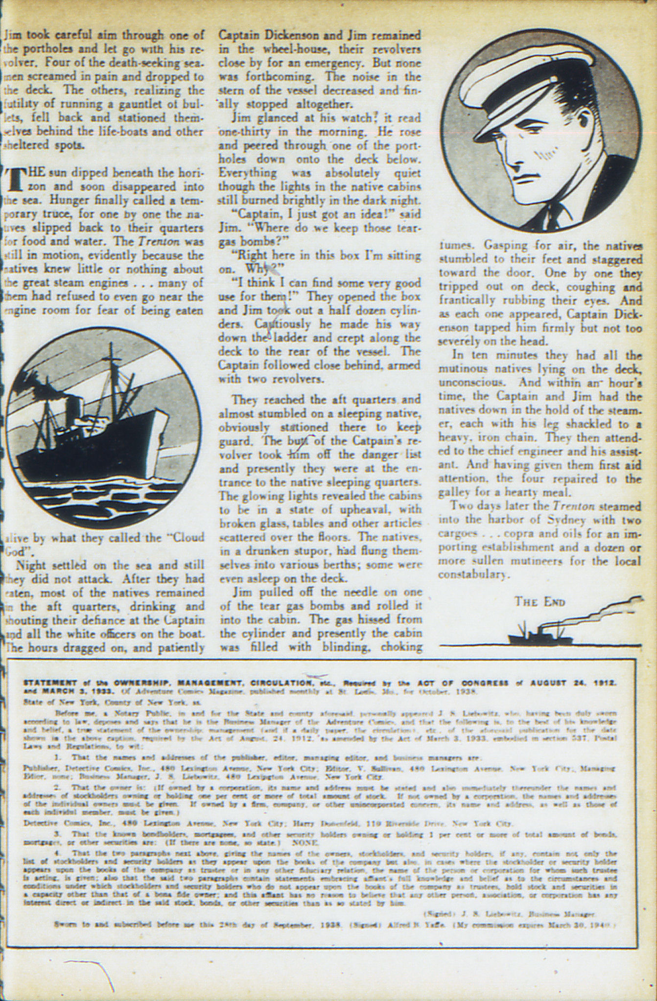 Read online Adventure Comics (1938) comic -  Issue #34 - 46