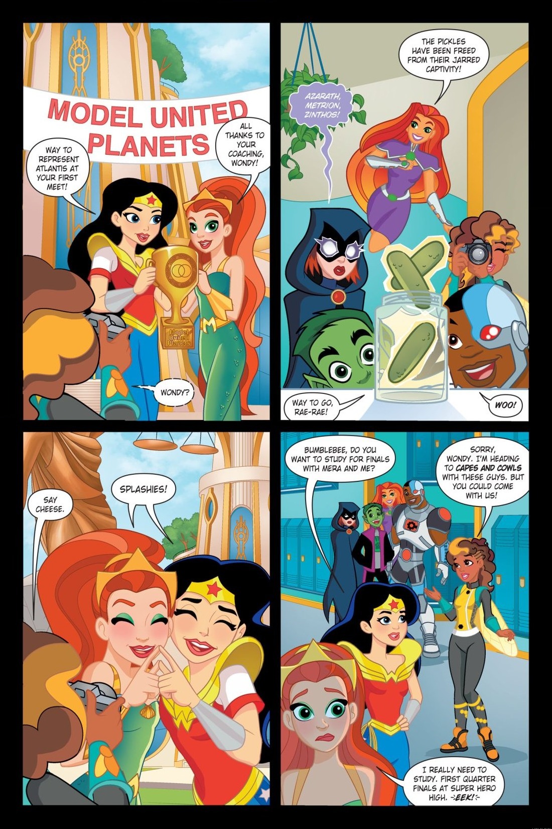 Read online DC Super Hero Girls: Search for Atlantis comic -  Issue # TPB - 12