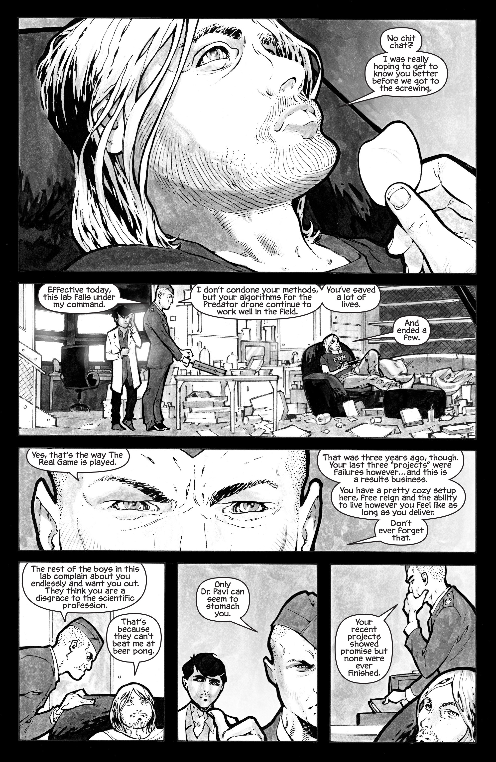 Read online Think Tank comic -  Issue #1 - 9