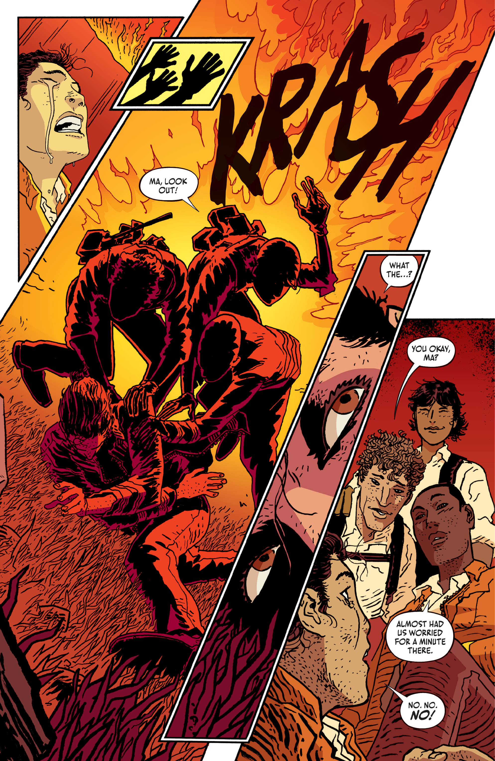 Read online Dark Spaces: Wildfire comic -  Issue #5 - 22