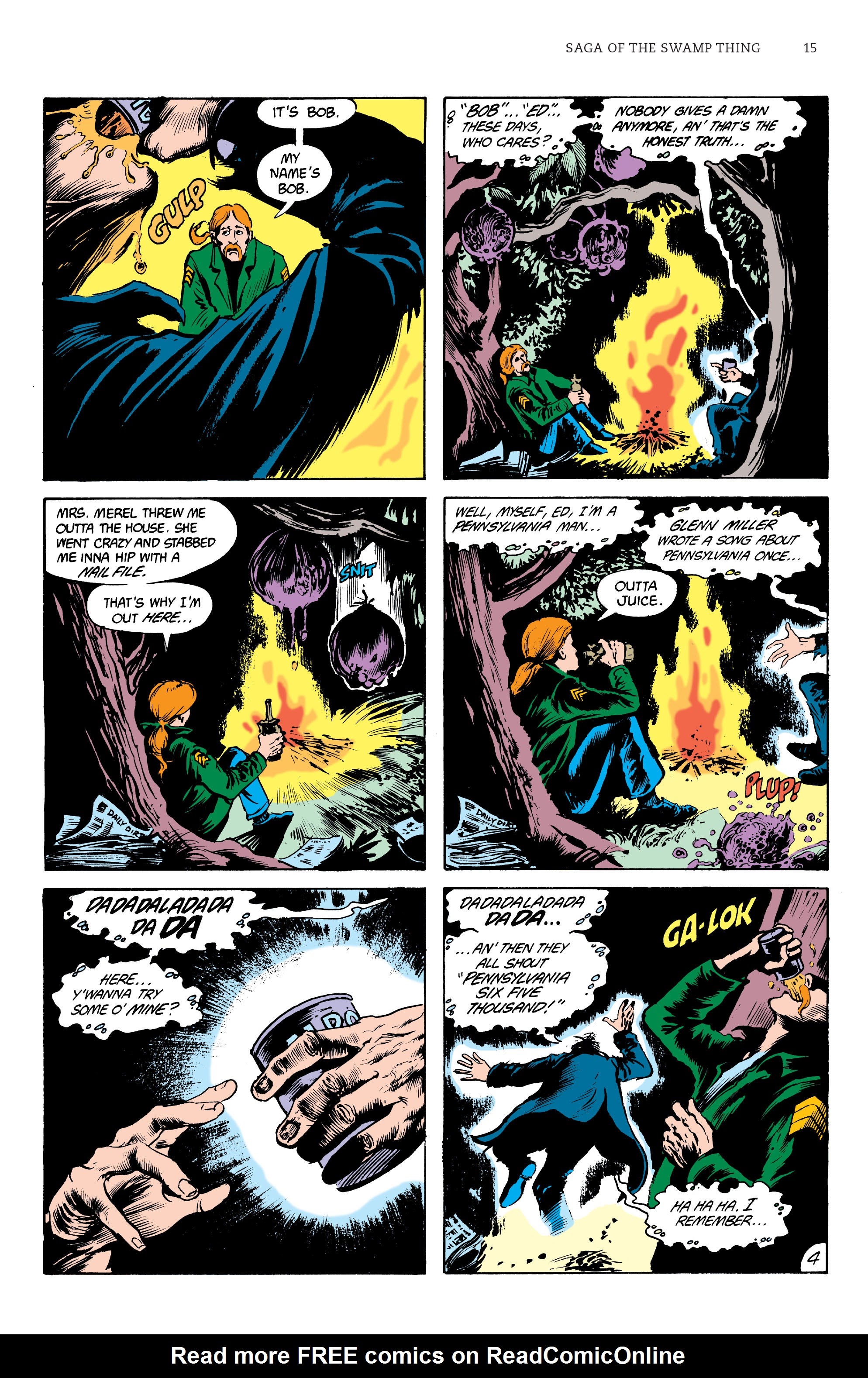 Read online Saga of the Swamp Thing comic -  Issue # TPB 3 (Part 1) - 15