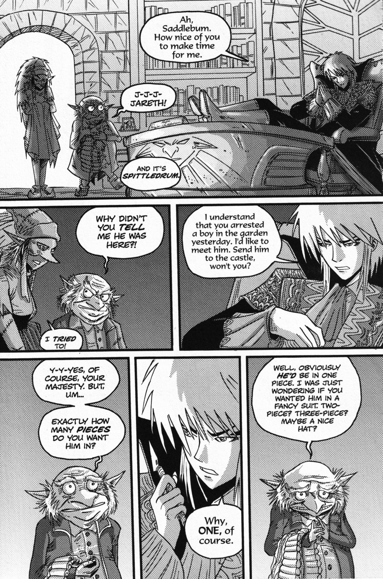 Read online Jim Henson's Return to Labyrinth comic -  Issue # Vol. 1 - 140
