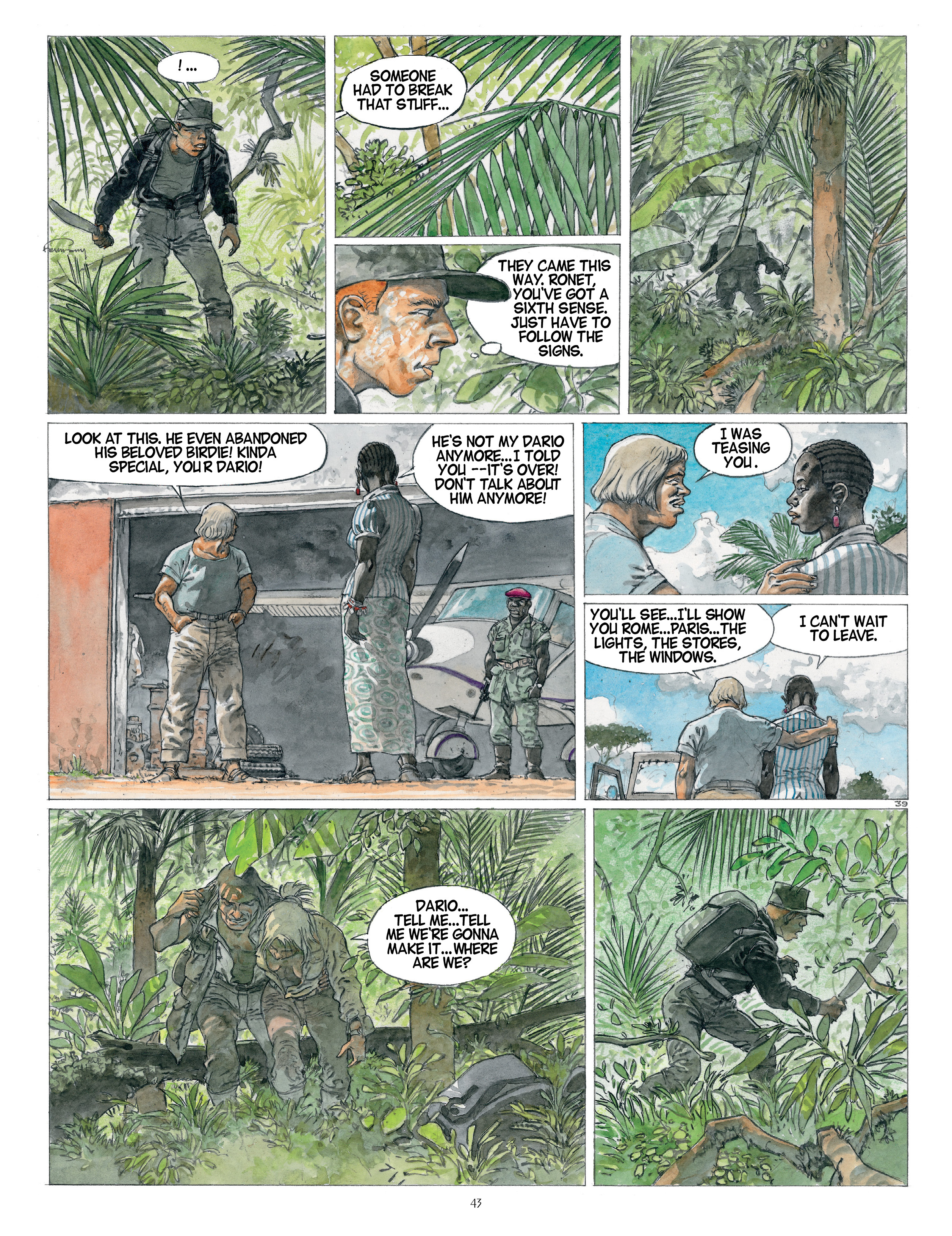 Read online Afrika comic -  Issue # TPB - 43