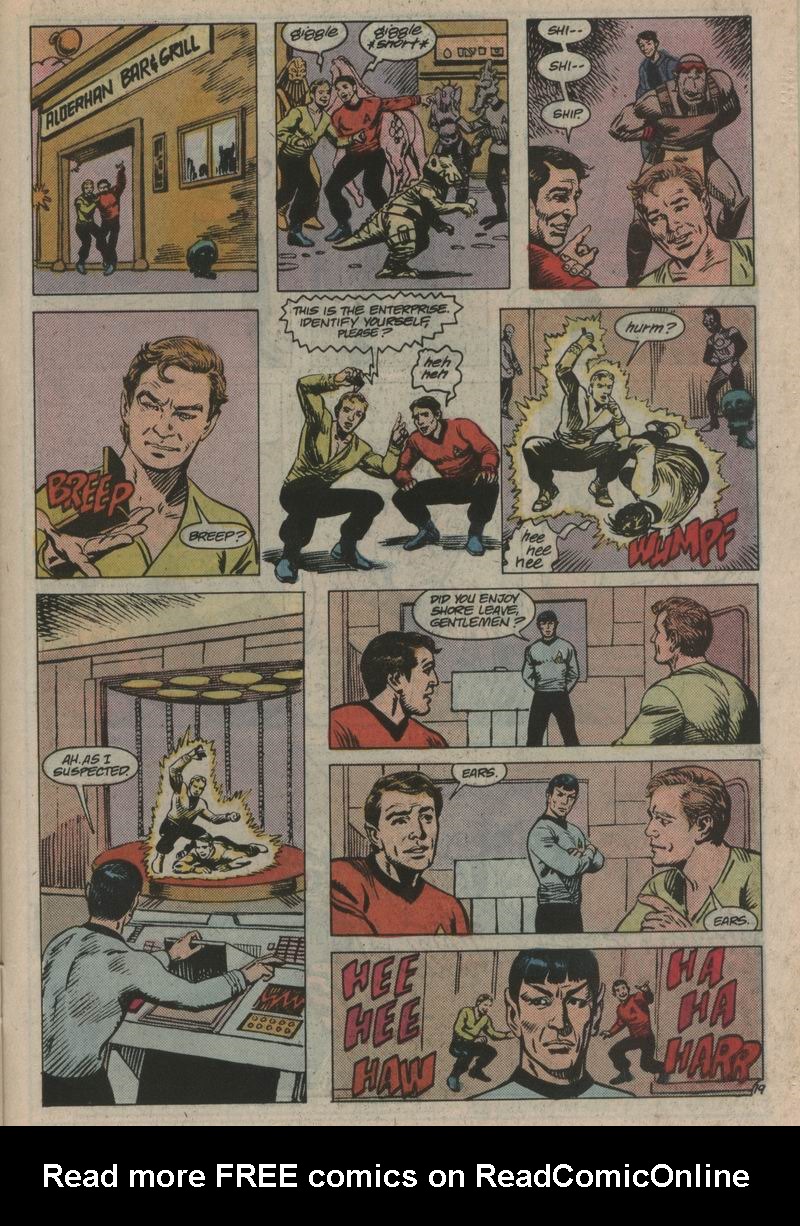 Read online Star Trek (1984) comic -  Issue #53 - 19