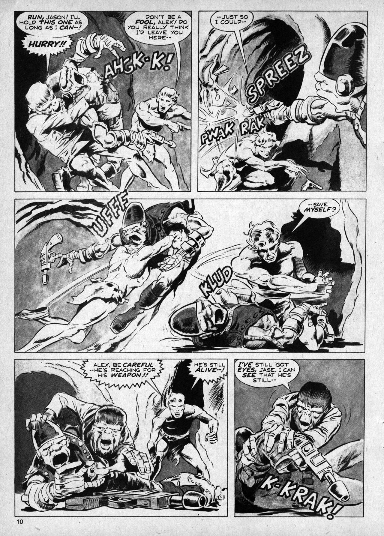 Read online Planet of the Apes comic -  Issue #3 - 10