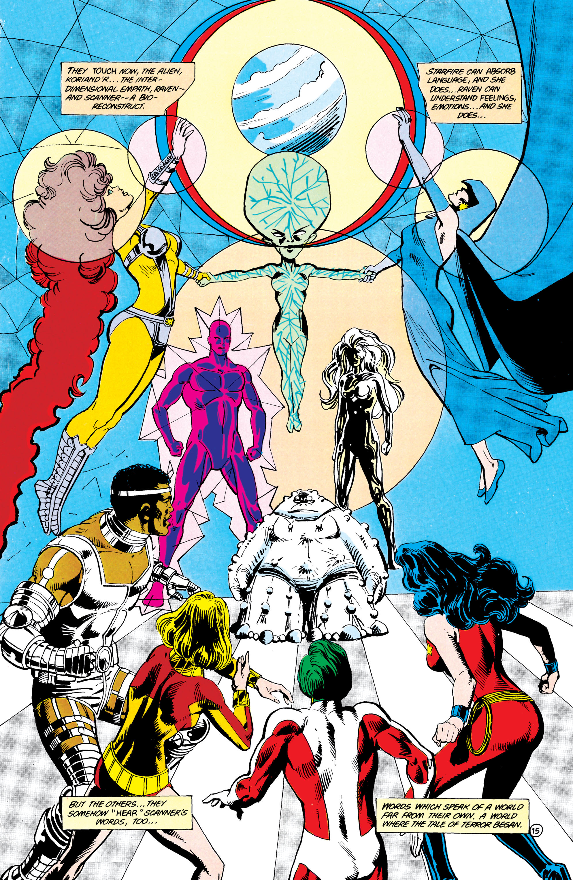 Read online The New Teen Titans (1984) comic -  Issue # _Annual 1 - 16