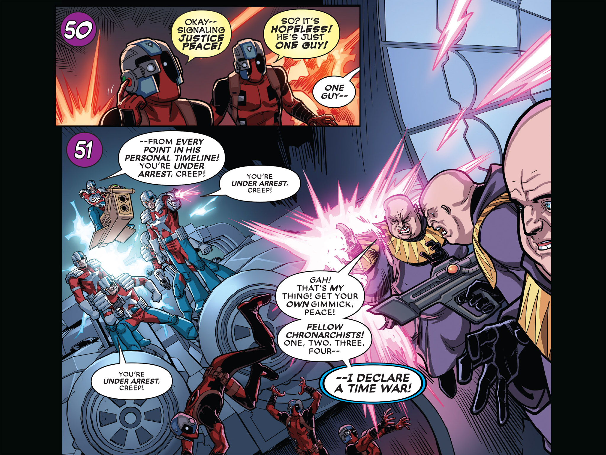 Read online You Are Deadpool comic -  Issue #5 - 54