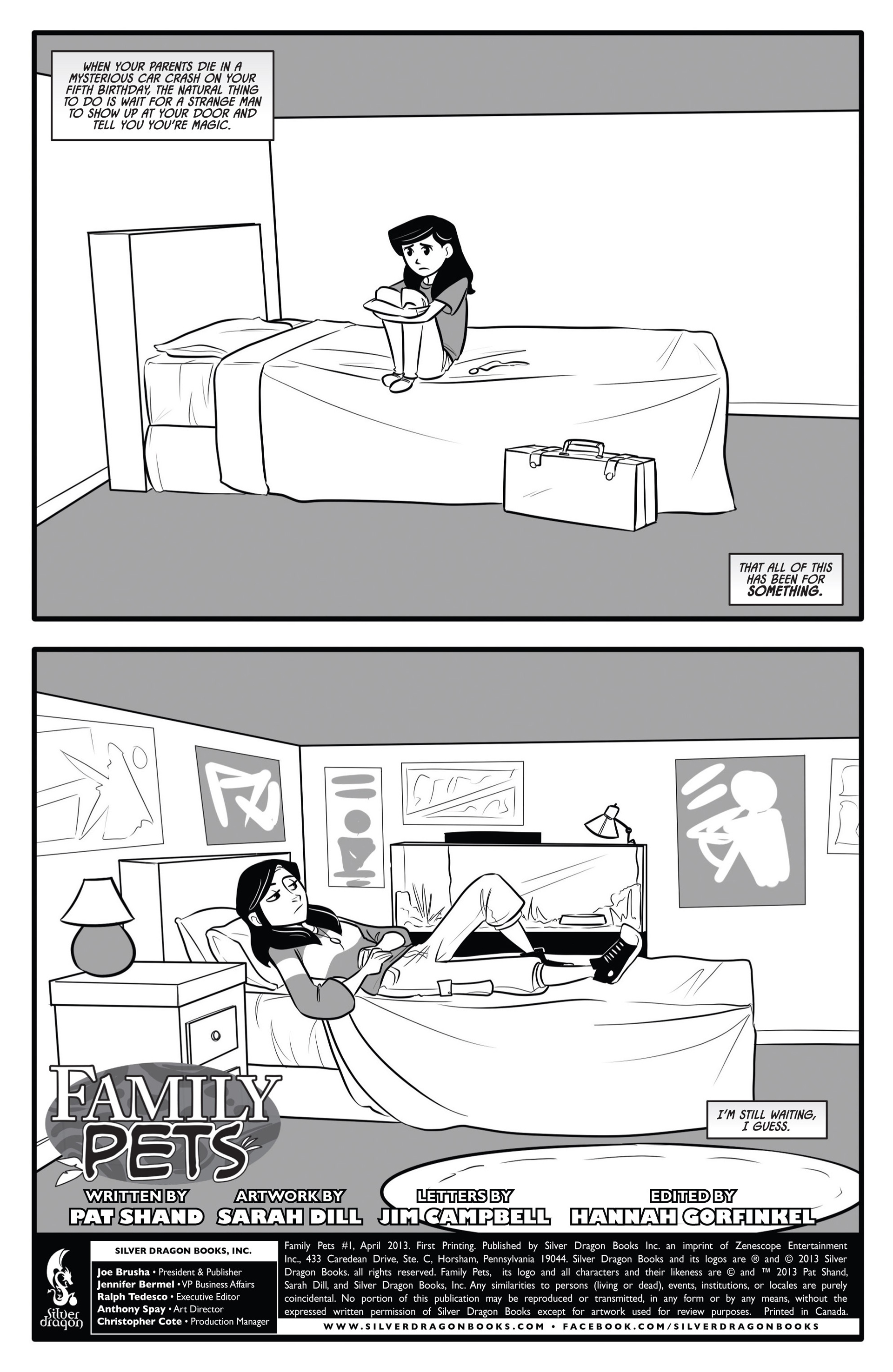 Read online Family Pets comic -  Issue #1 - 2