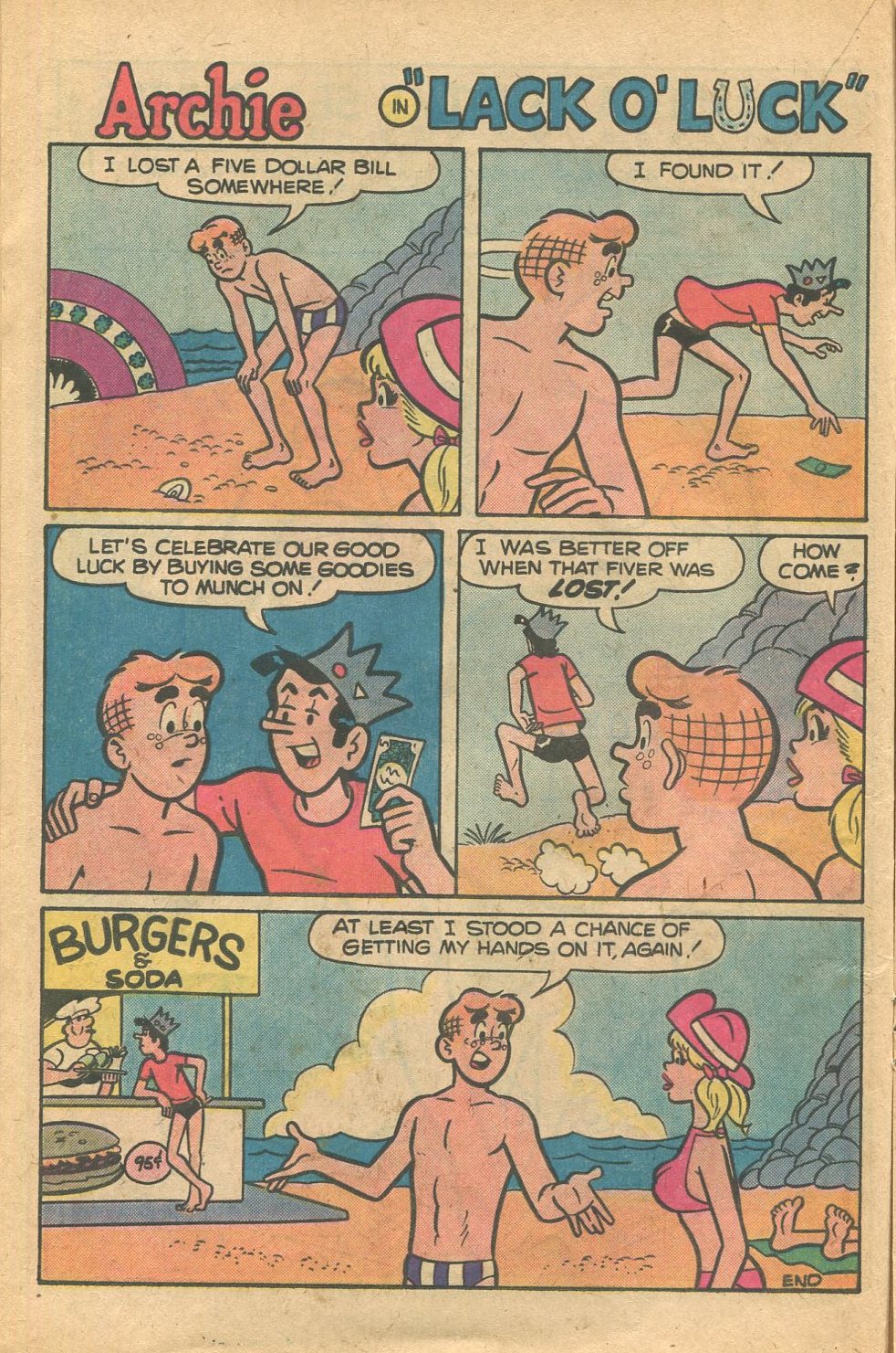 Read online Archie's Joke Book Magazine comic -  Issue #236 - 16