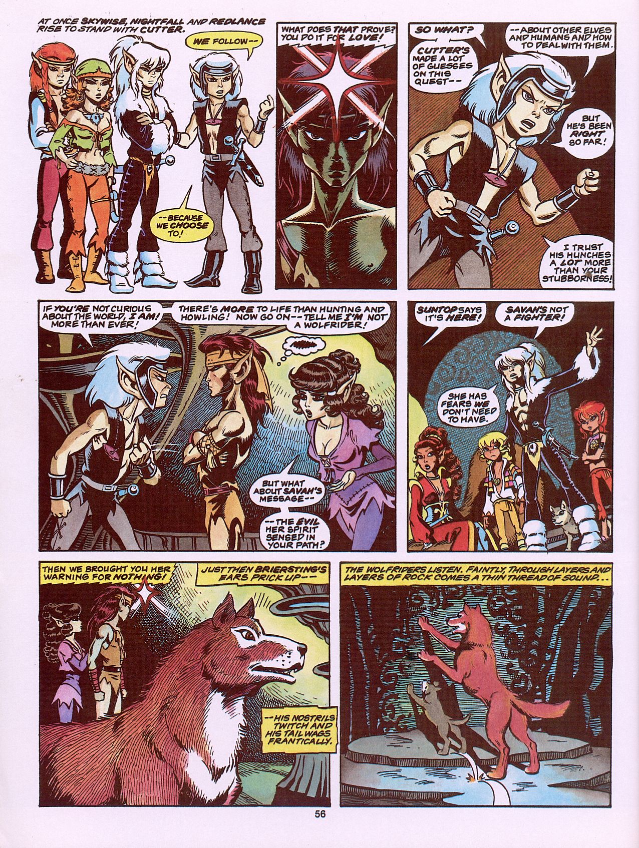 Read online ElfQuest (Starblaze Edition) comic -  Issue # TPB 3 - 63