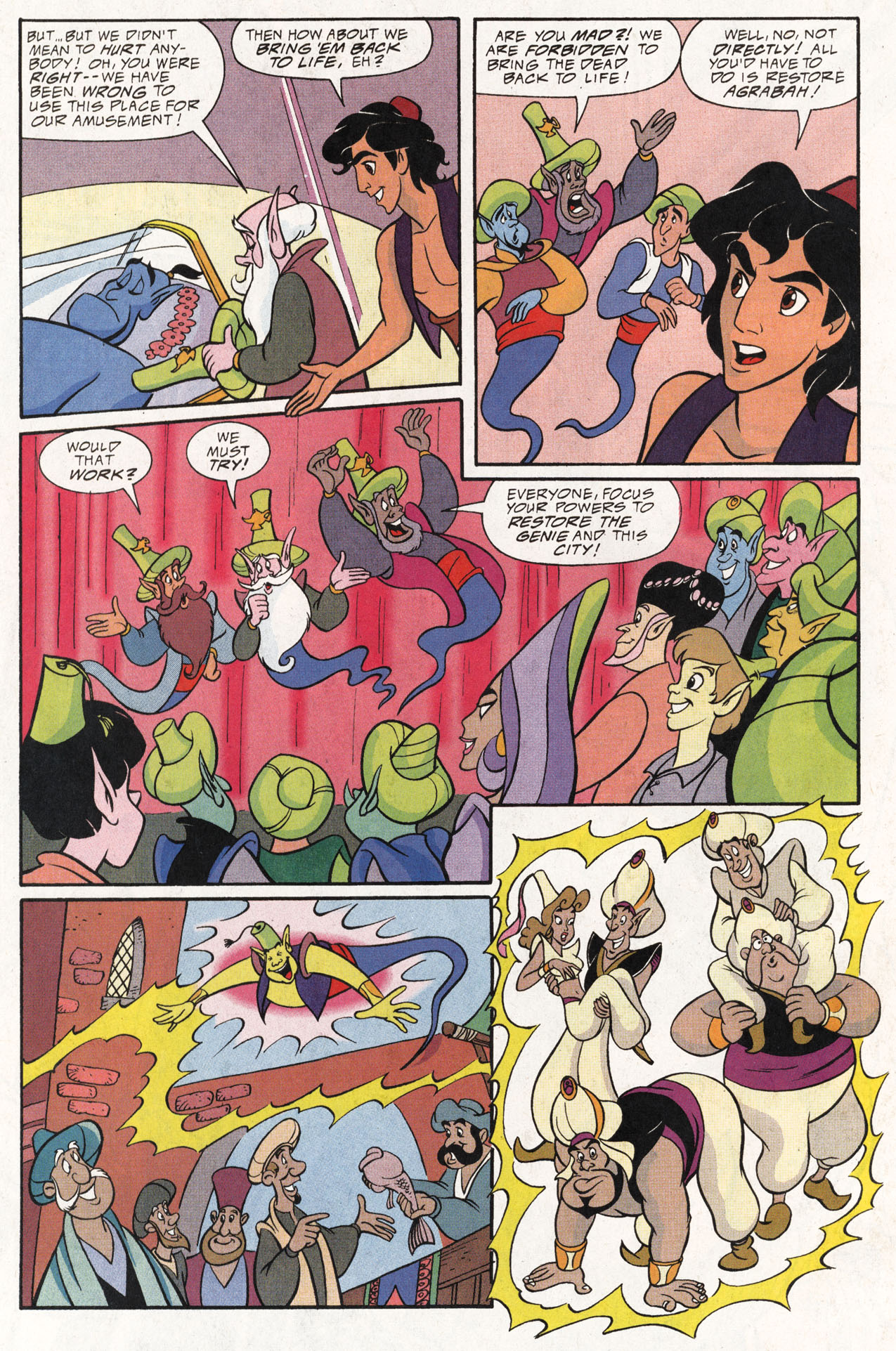 Read online Disney's Aladdin comic -  Issue #7 - 23