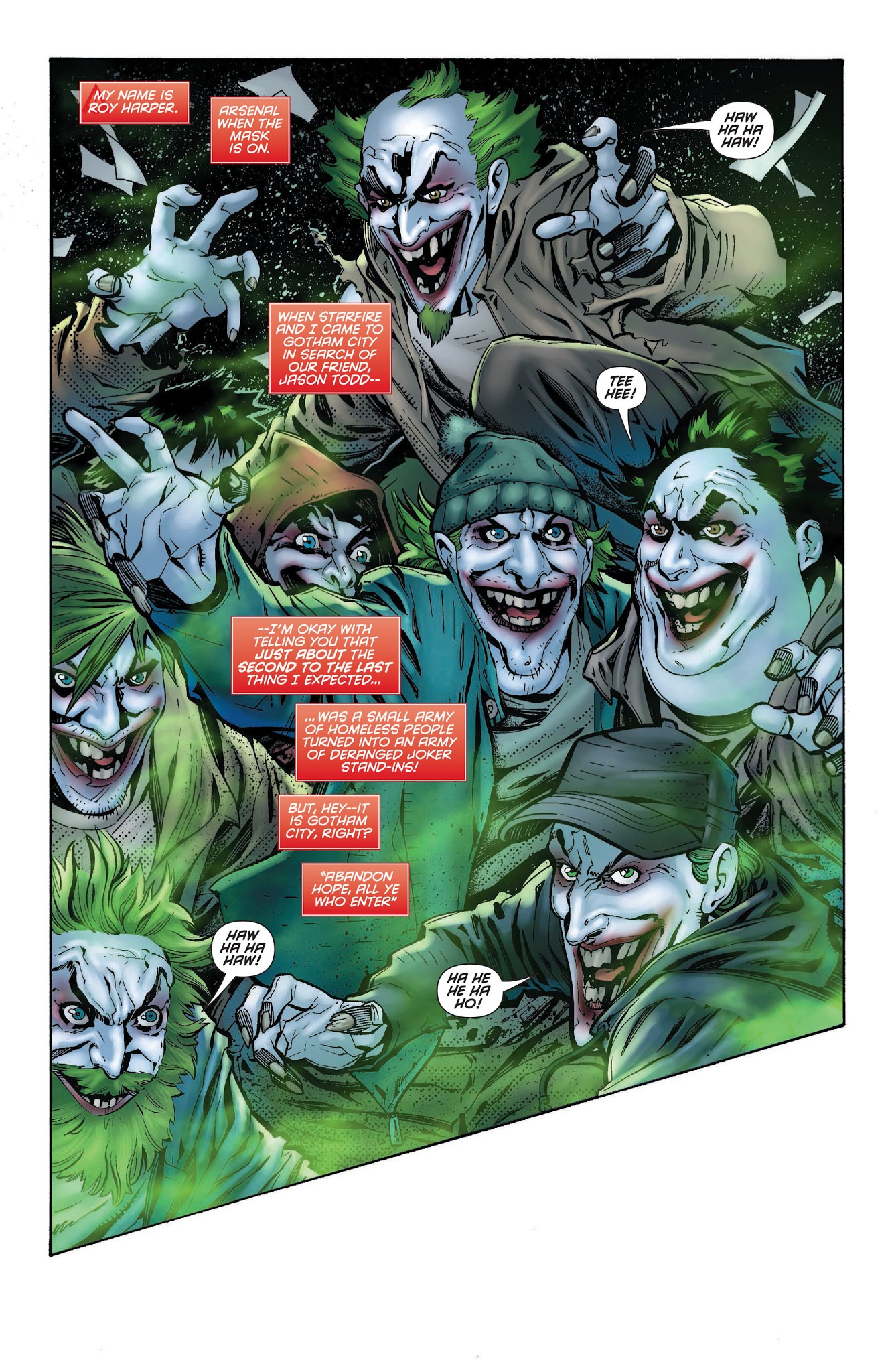 Read online The Joker: Death of the Family comic -  Issue # TPB - 244