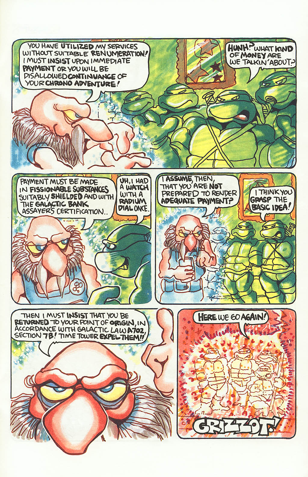 Read online Teenage Mutant Ninja Turtles: "Times" Pipeline comic -  Issue # Full - 41
