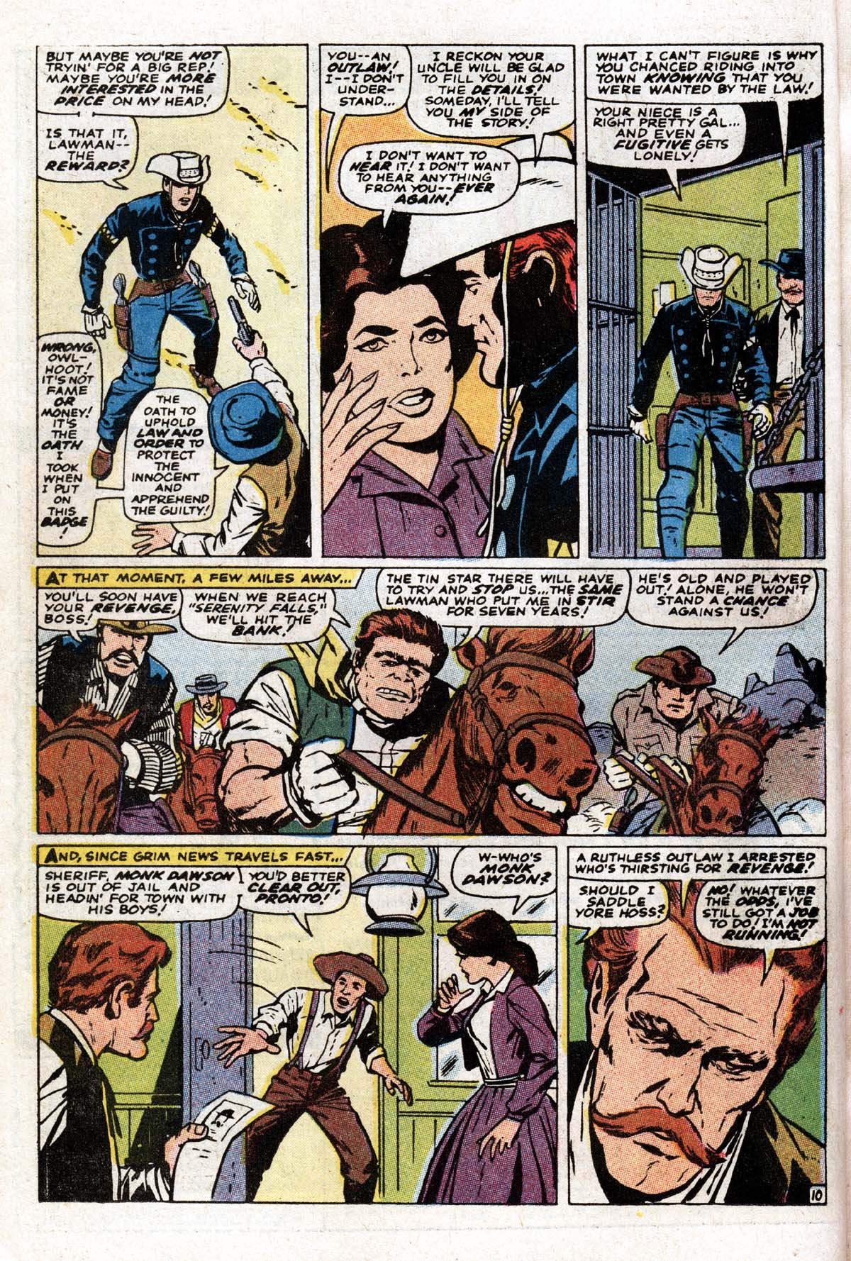 Read online The Mighty Marvel Western comic -  Issue #9 - 11