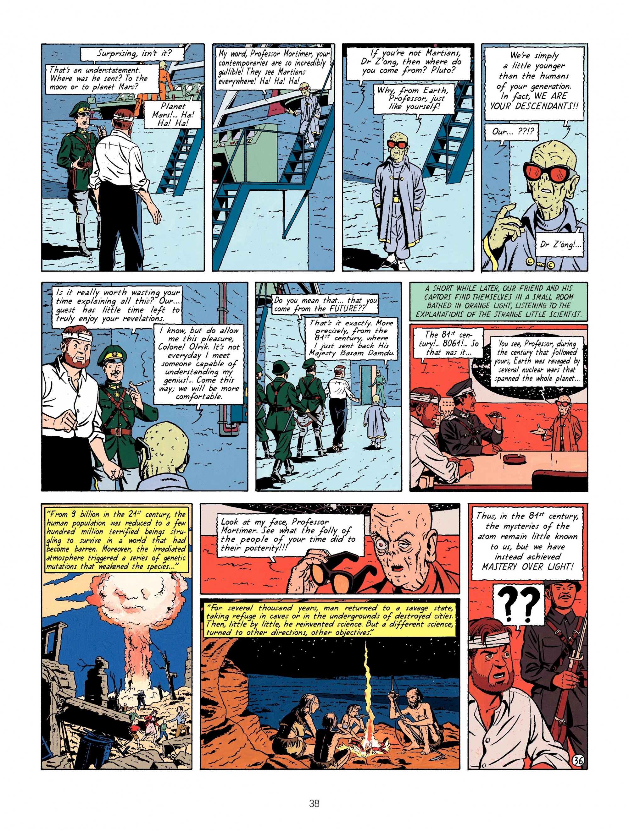 Read online Blake & Mortimer comic -  Issue #5 - 38