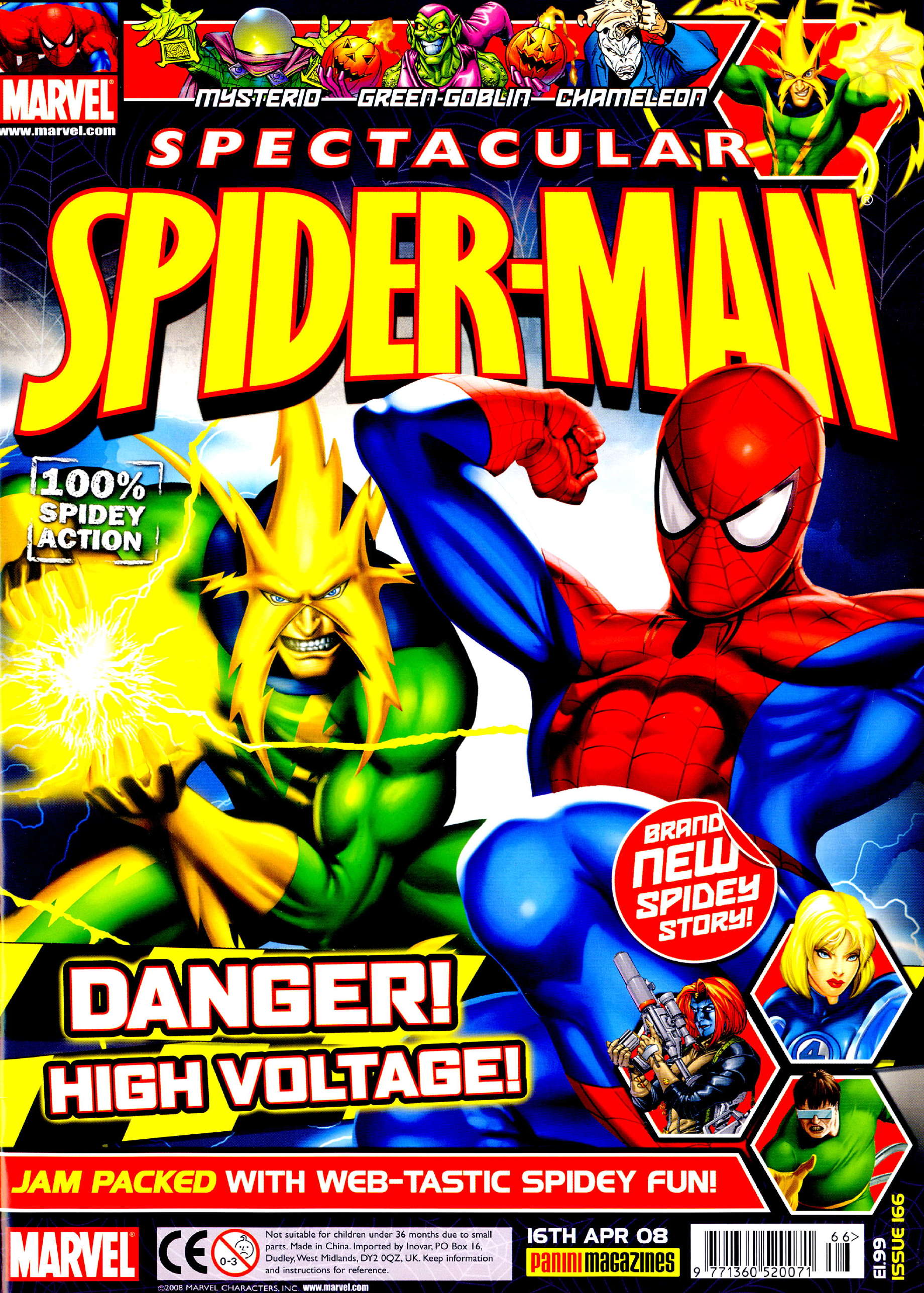 Read online Spectacular Spider-Man Adventures comic -  Issue #166 - 1