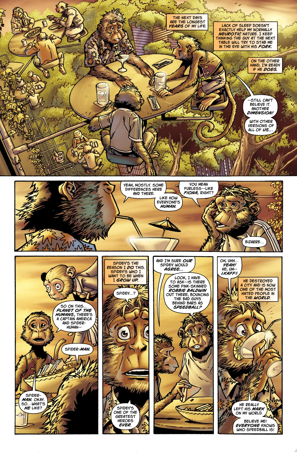 Read online Marvel Apes comic -  Issue #2 - 9