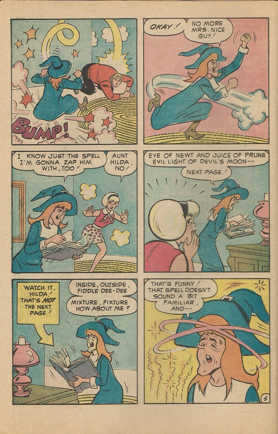 Read online Archie's TV Laugh-Out comic -  Issue #23 - 31