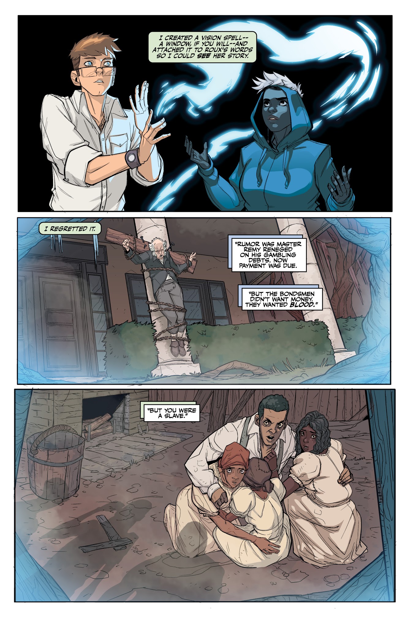 Read online Giles Season 11 comic -  Issue #3 - 4