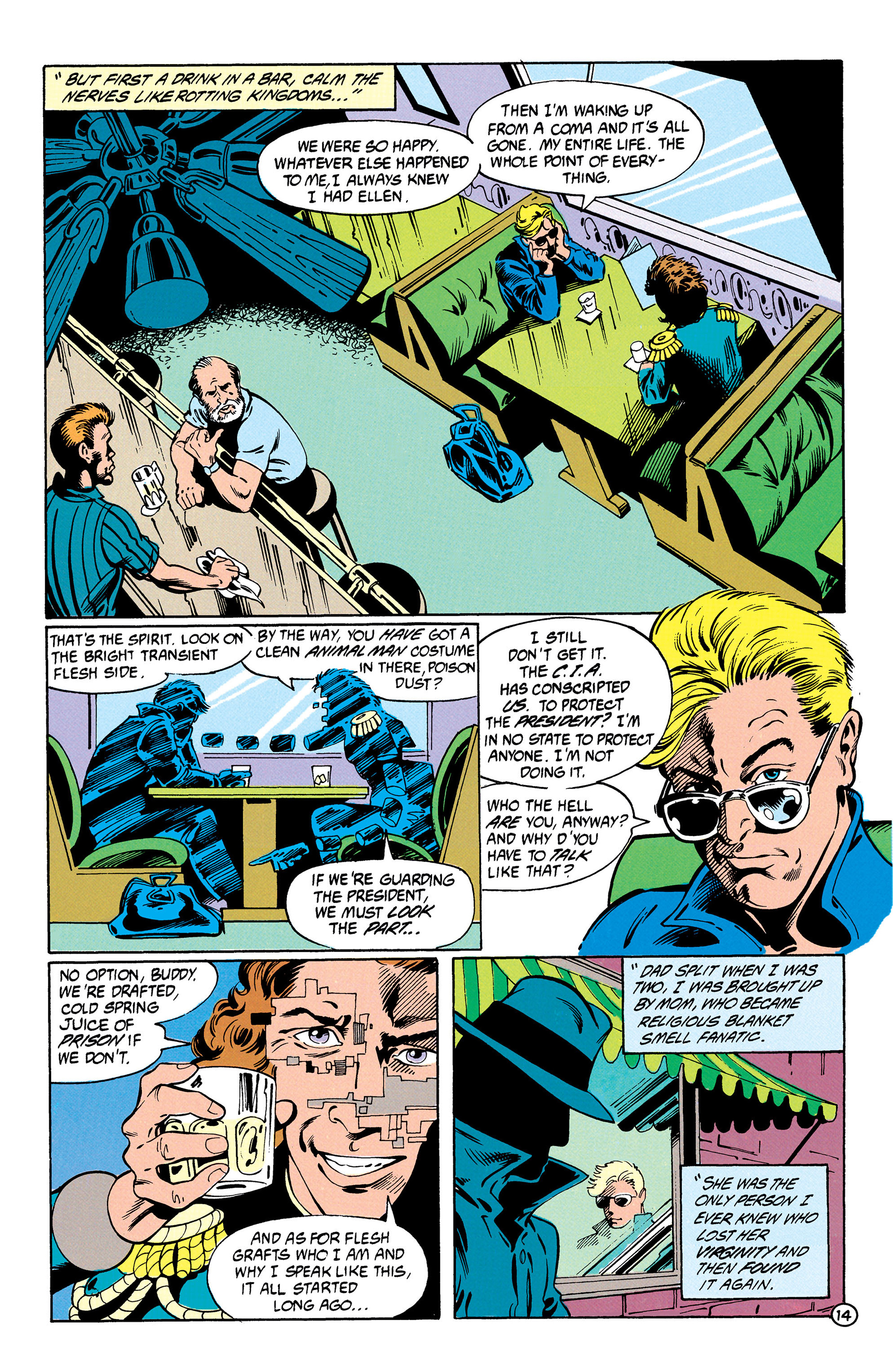 Read online Animal Man (1988) comic -  Issue #28 - 15