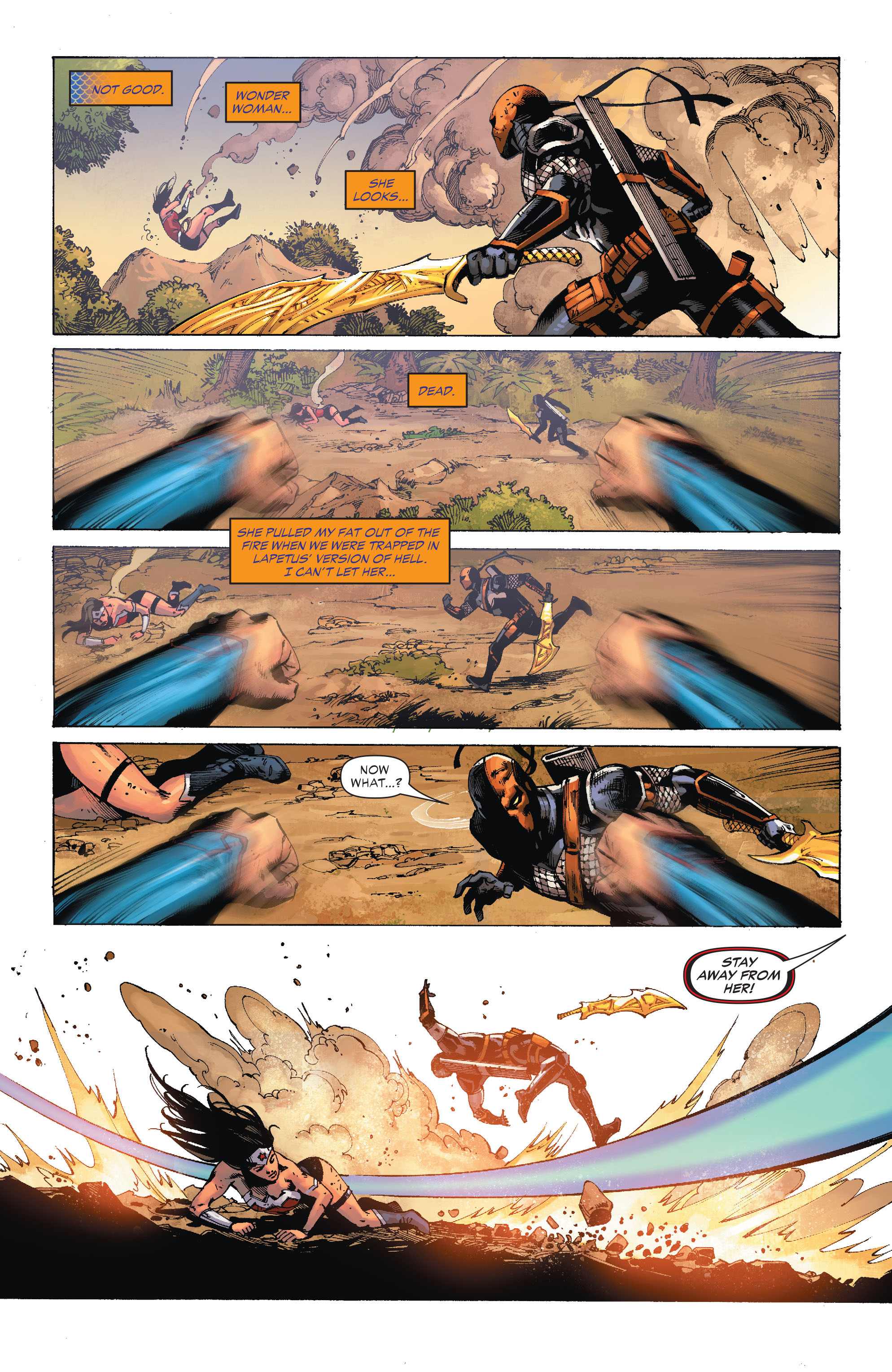 Read online Deathstroke (2014) comic -  Issue #9 - 13