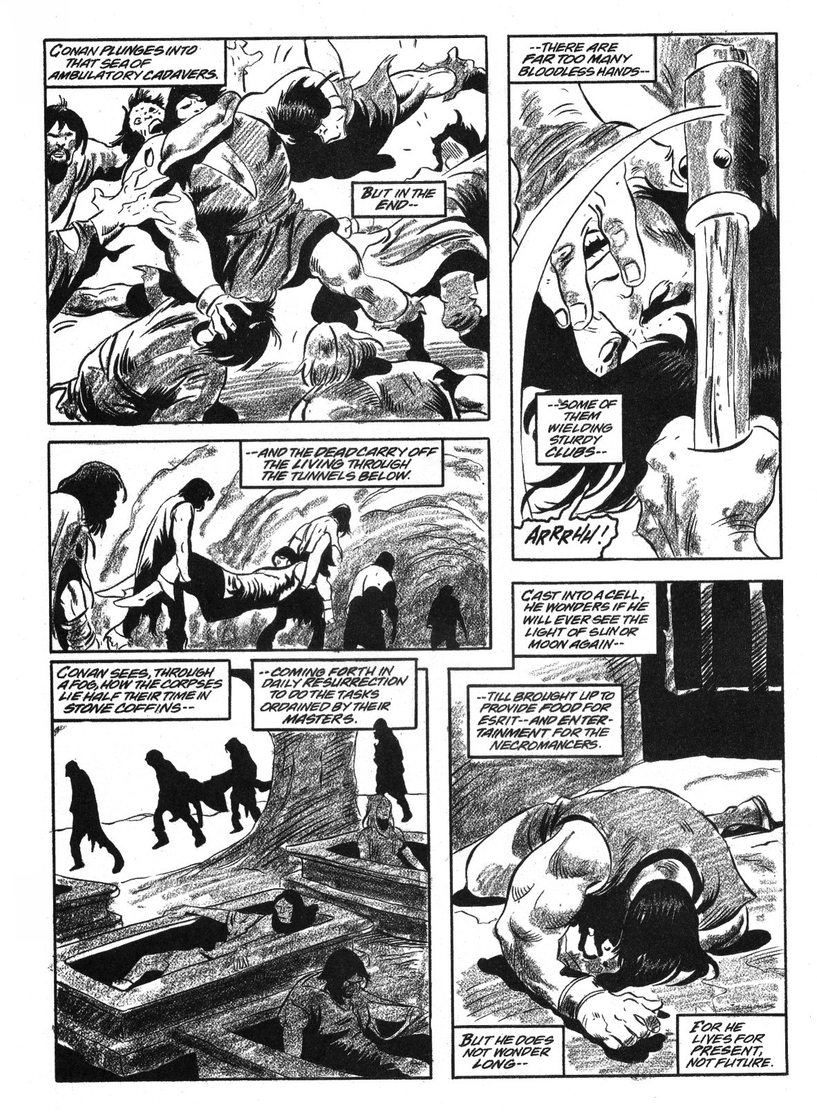 Read online Conan the Savage comic -  Issue #10 - 33