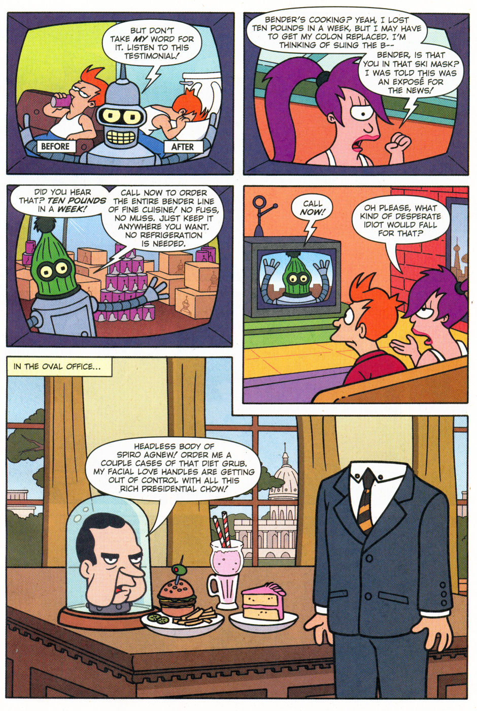 Read online Futurama Comics comic -  Issue #22 - 8