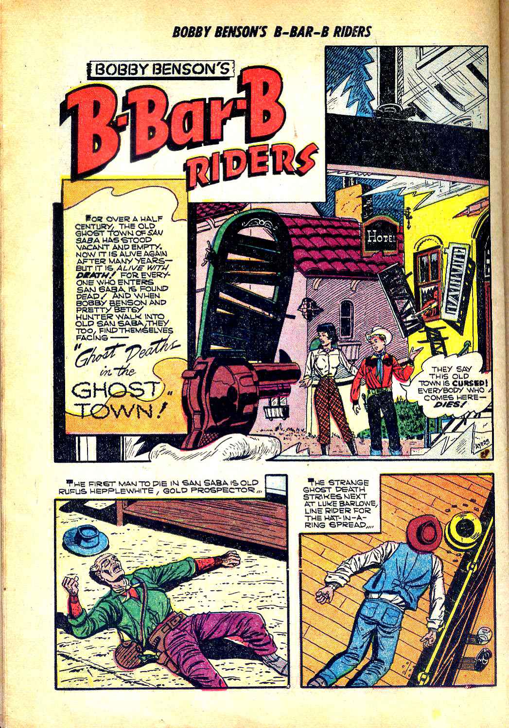 Read online Bobby Benson's B-Bar-B Riders comic -  Issue #18 - 26