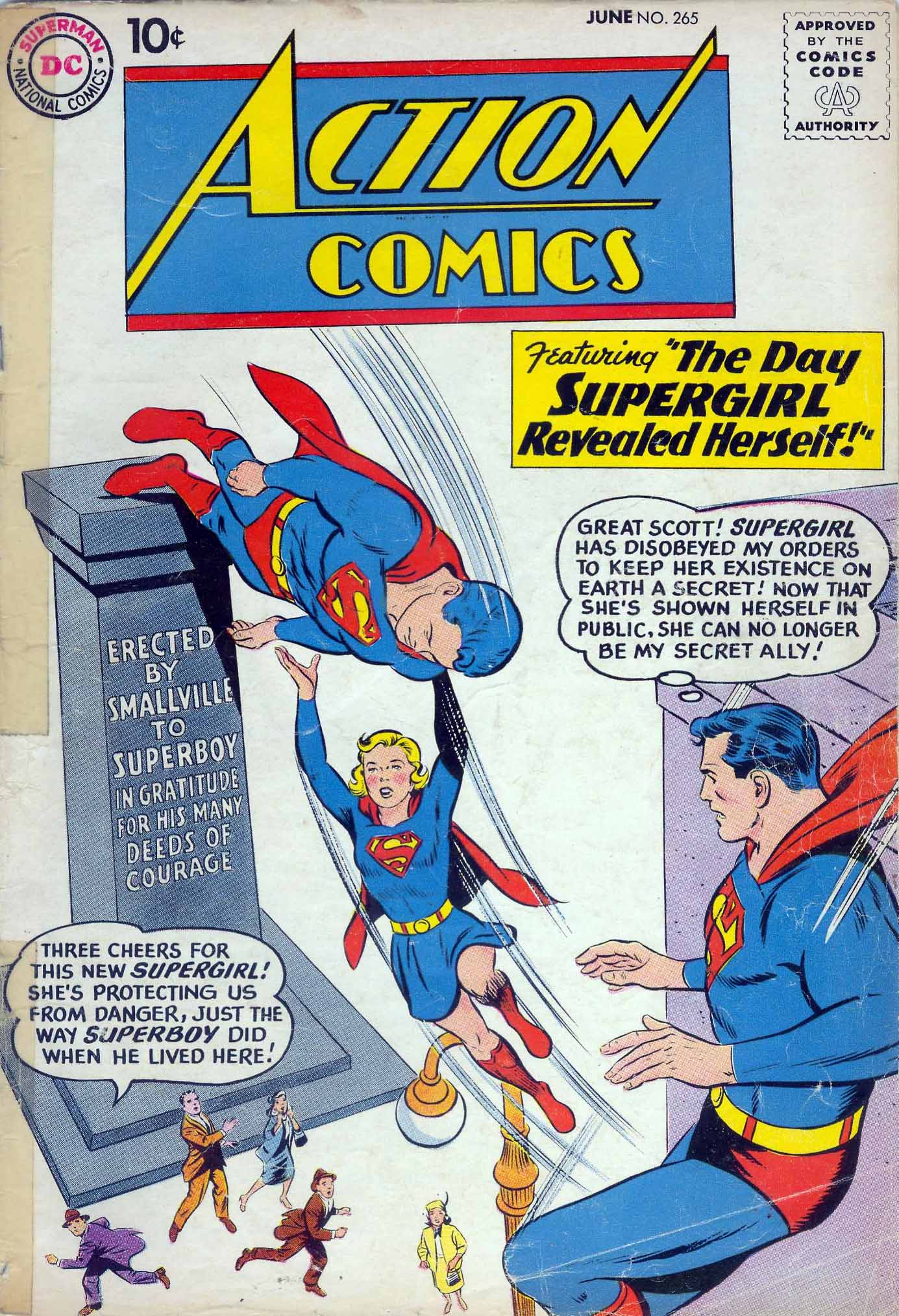 Read online Action Comics (1938) comic -  Issue #265 - 1