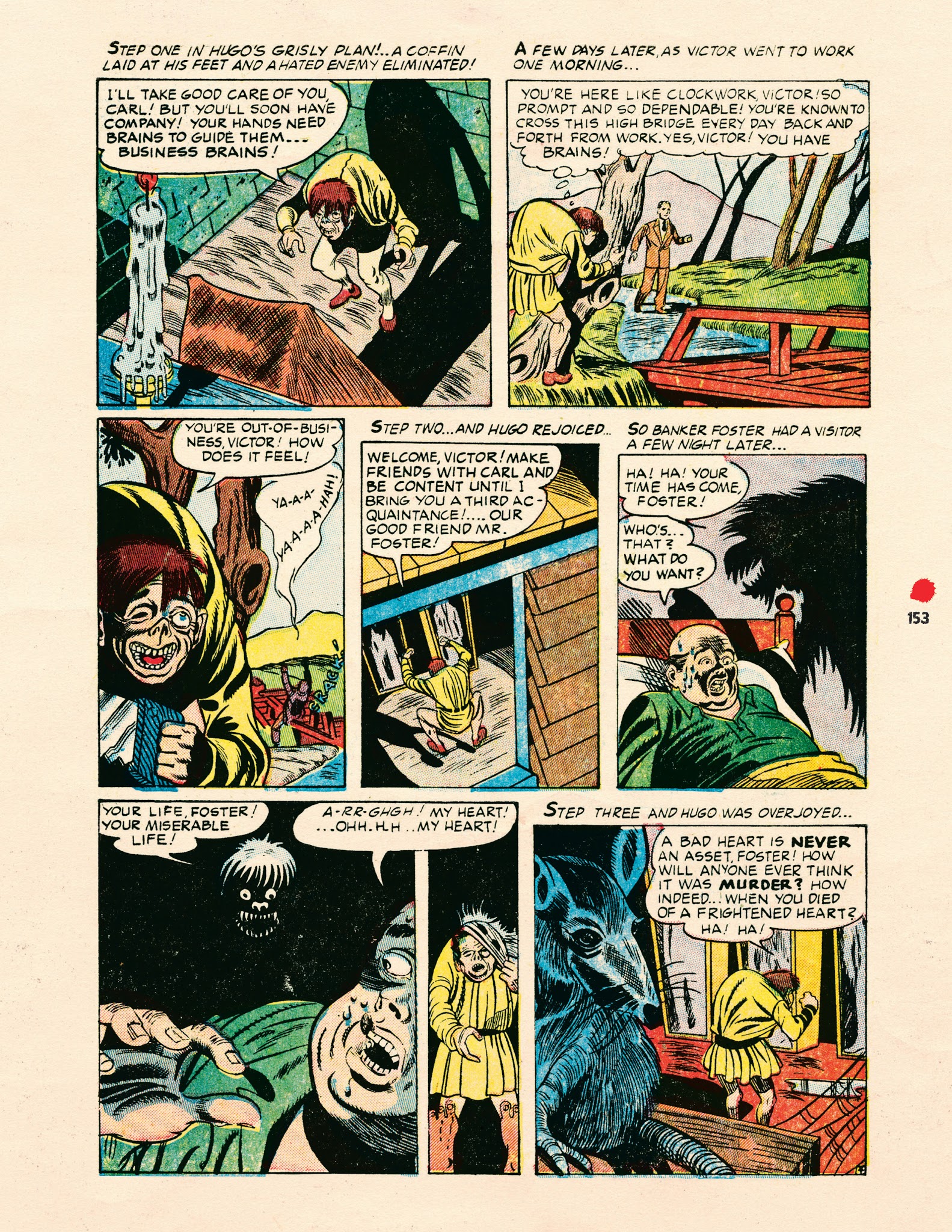 Read online Chilling Archives of Horror Comics comic -  Issue # TPB 9 - 154